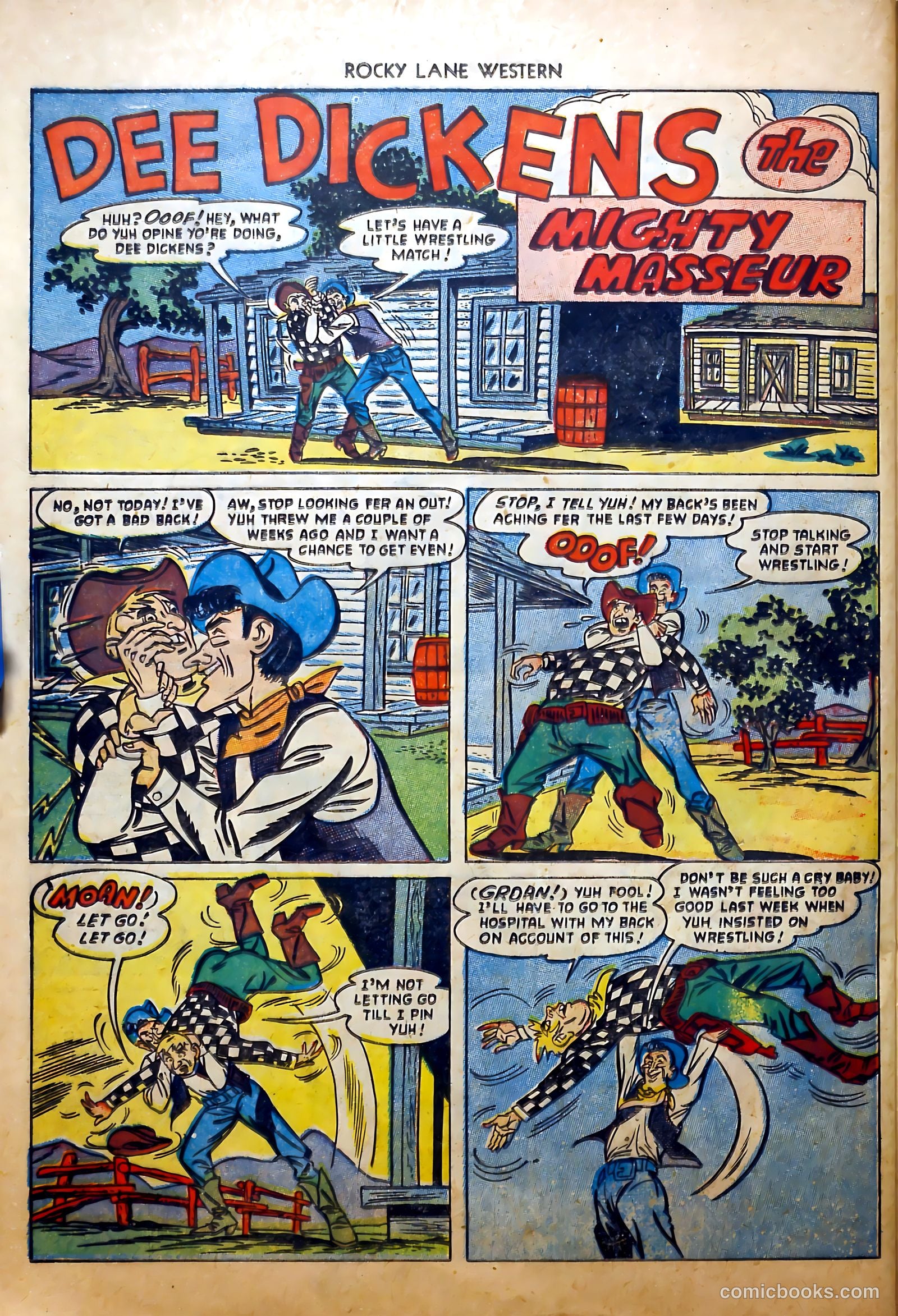 Rocky Lane Western #52 — page 24 of 36