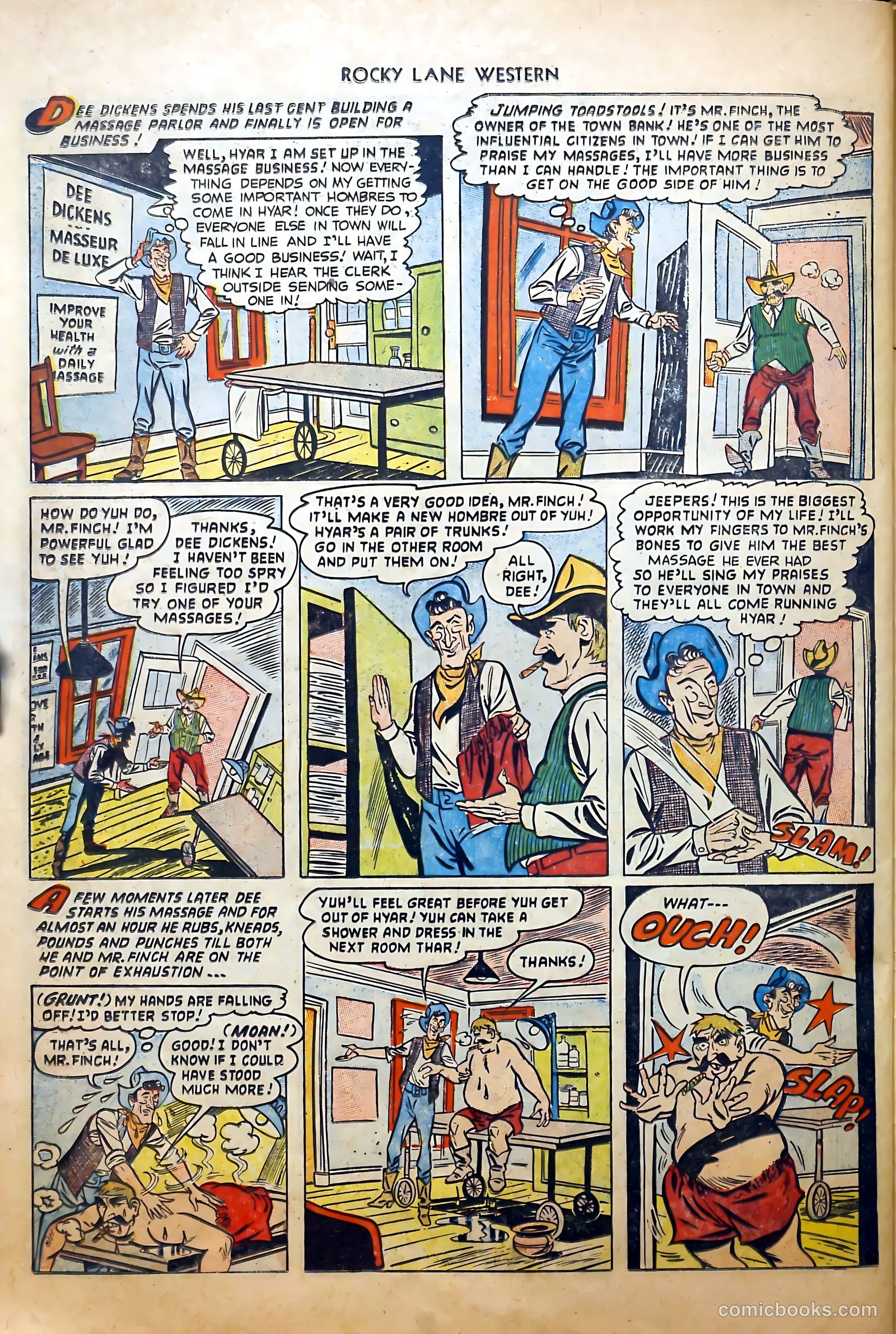 Rocky Lane Western #52 — page 26 of 36