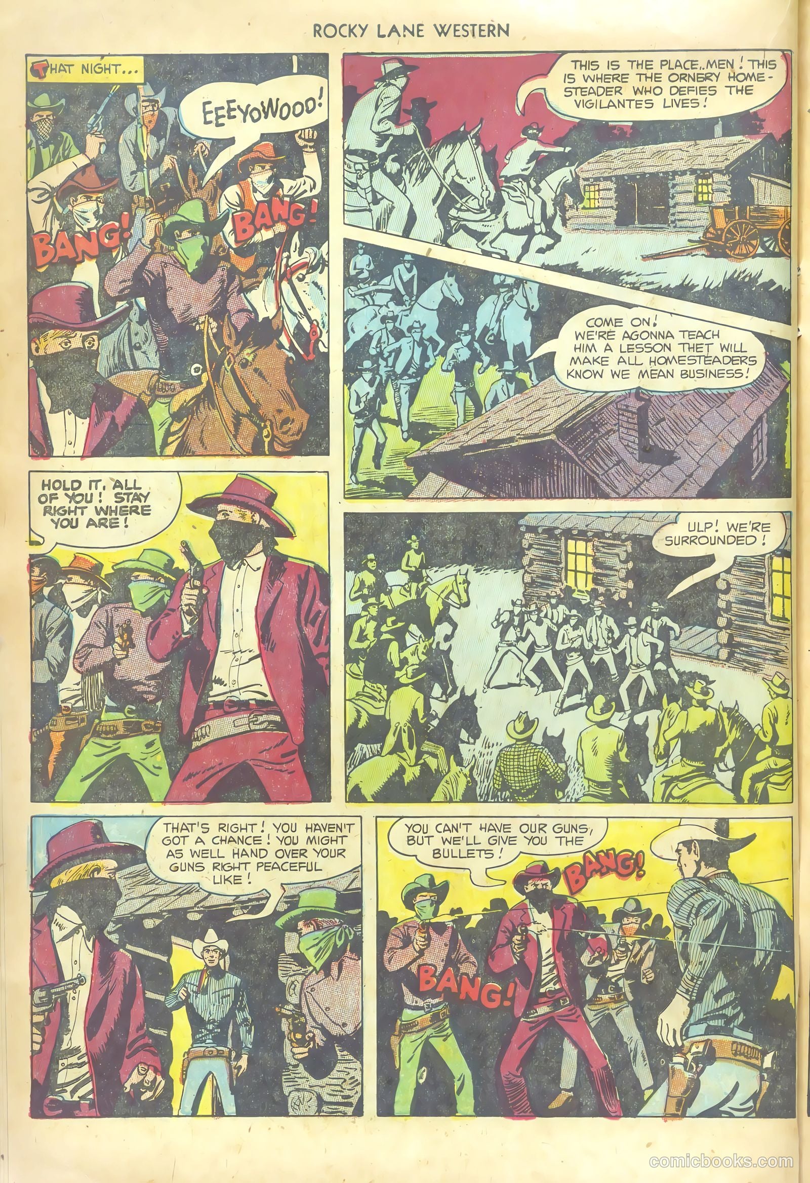 Rocky Lane Western #53 — page 14 of 36