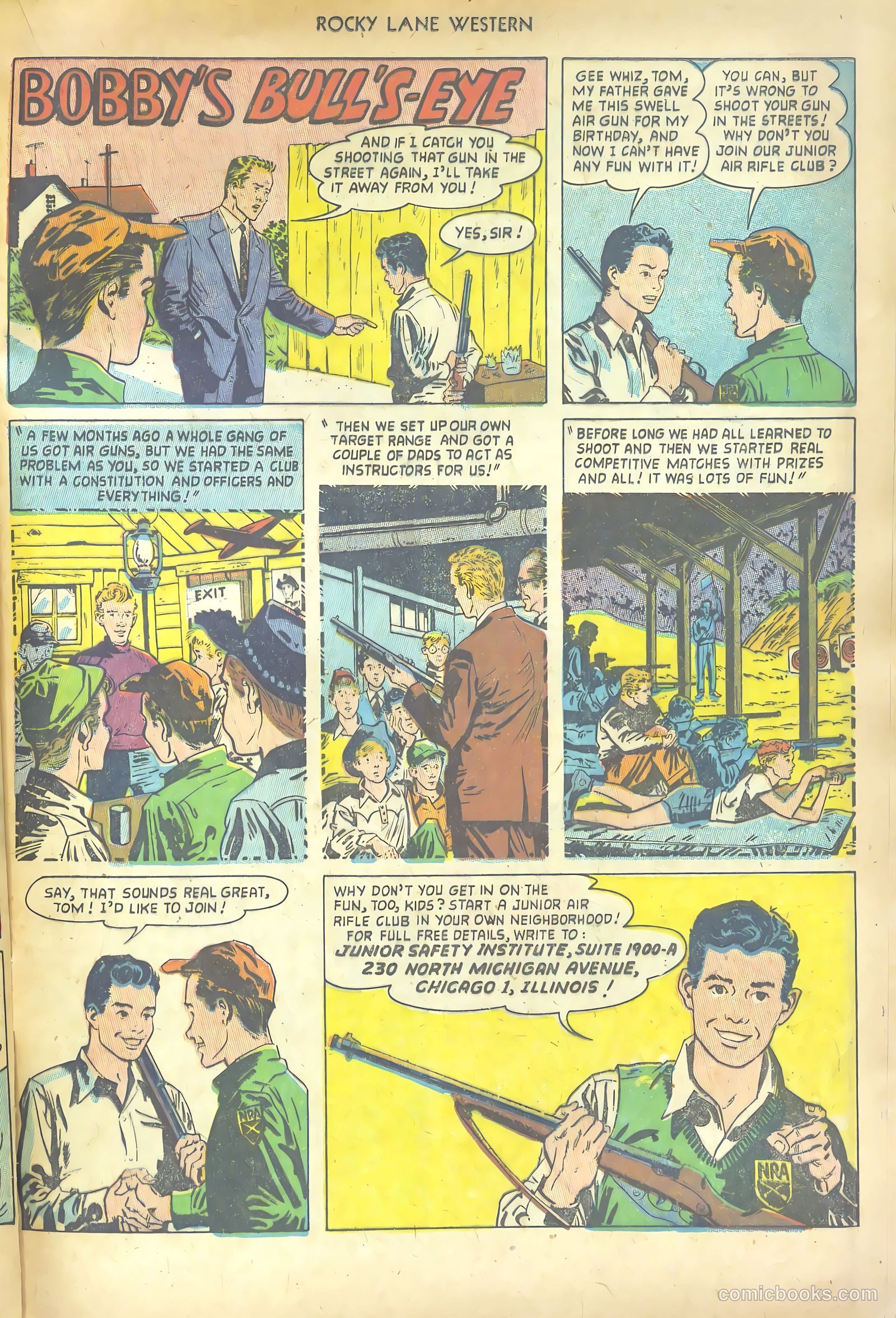 Rocky Lane Western #53 — page 17 of 36
