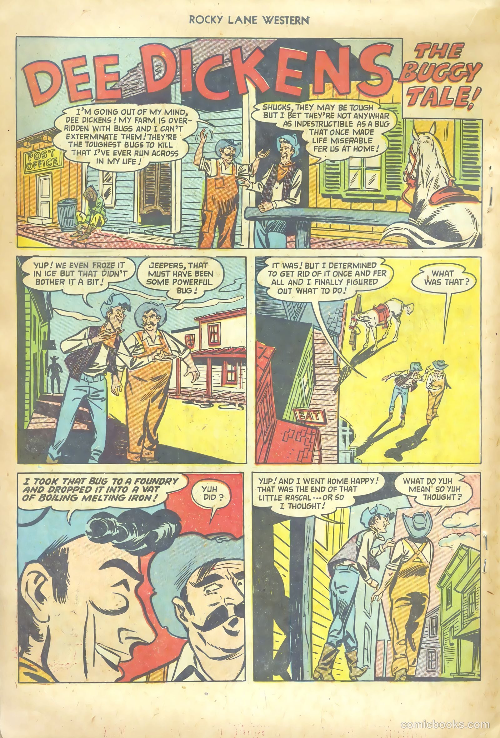 Rocky Lane Western #53 — page 18 of 36