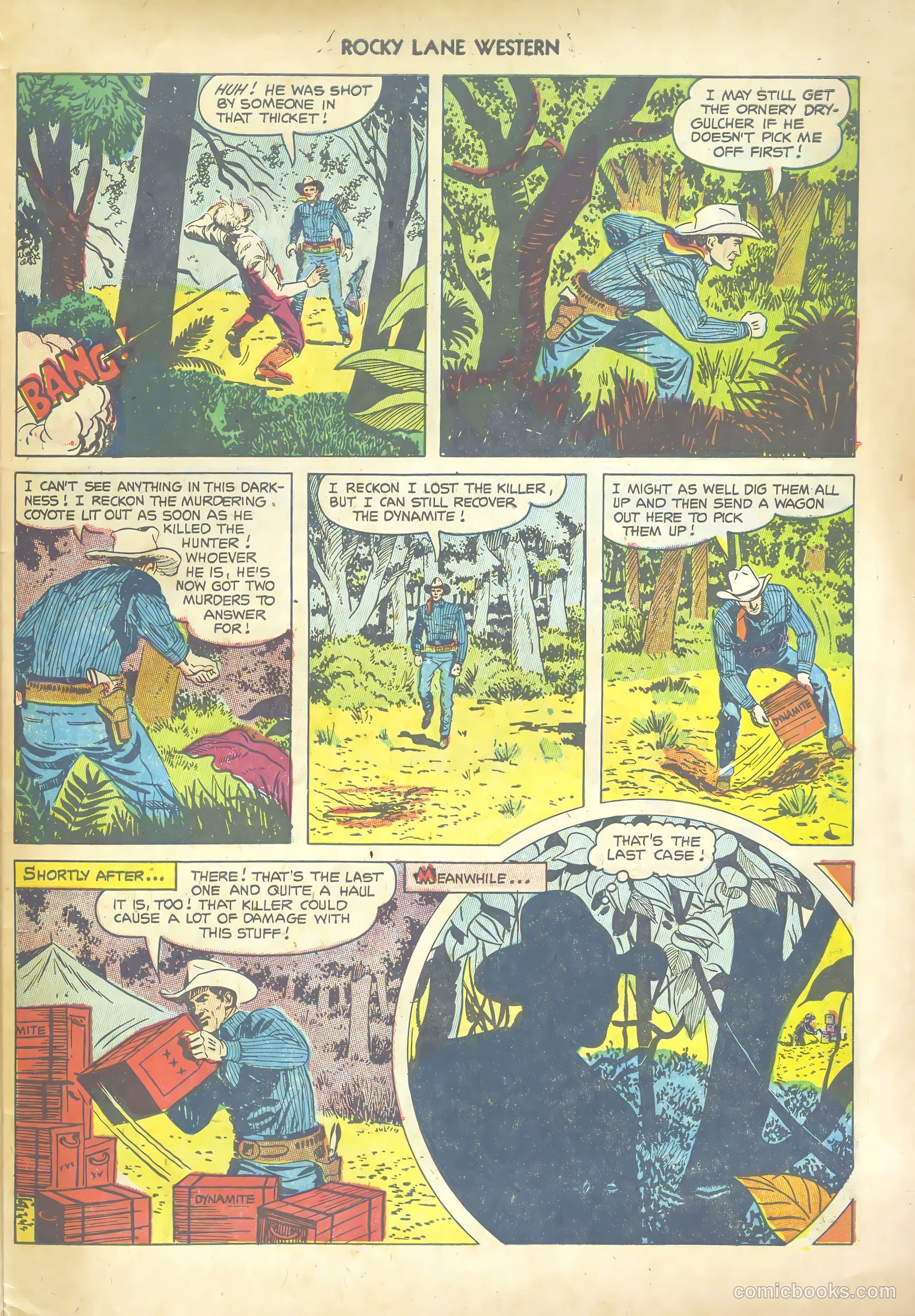 Rocky Lane Western #53 — page 31 of 36