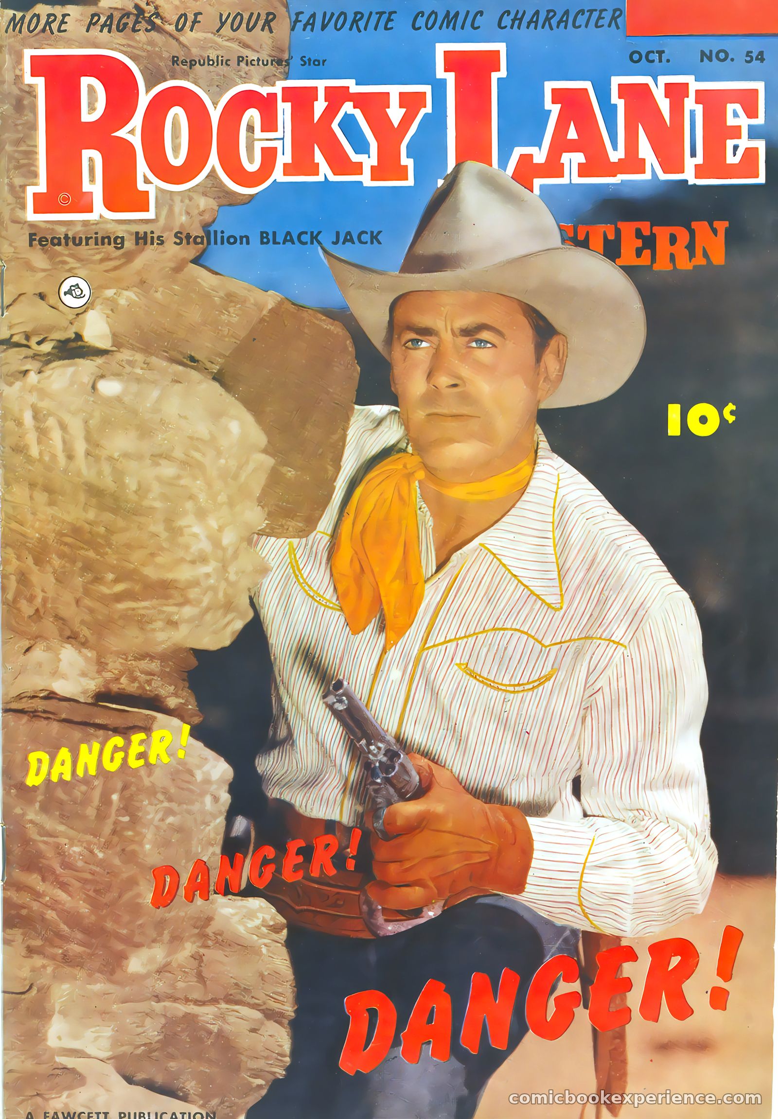 Rocky Lane Western #54 — page 1 of 36