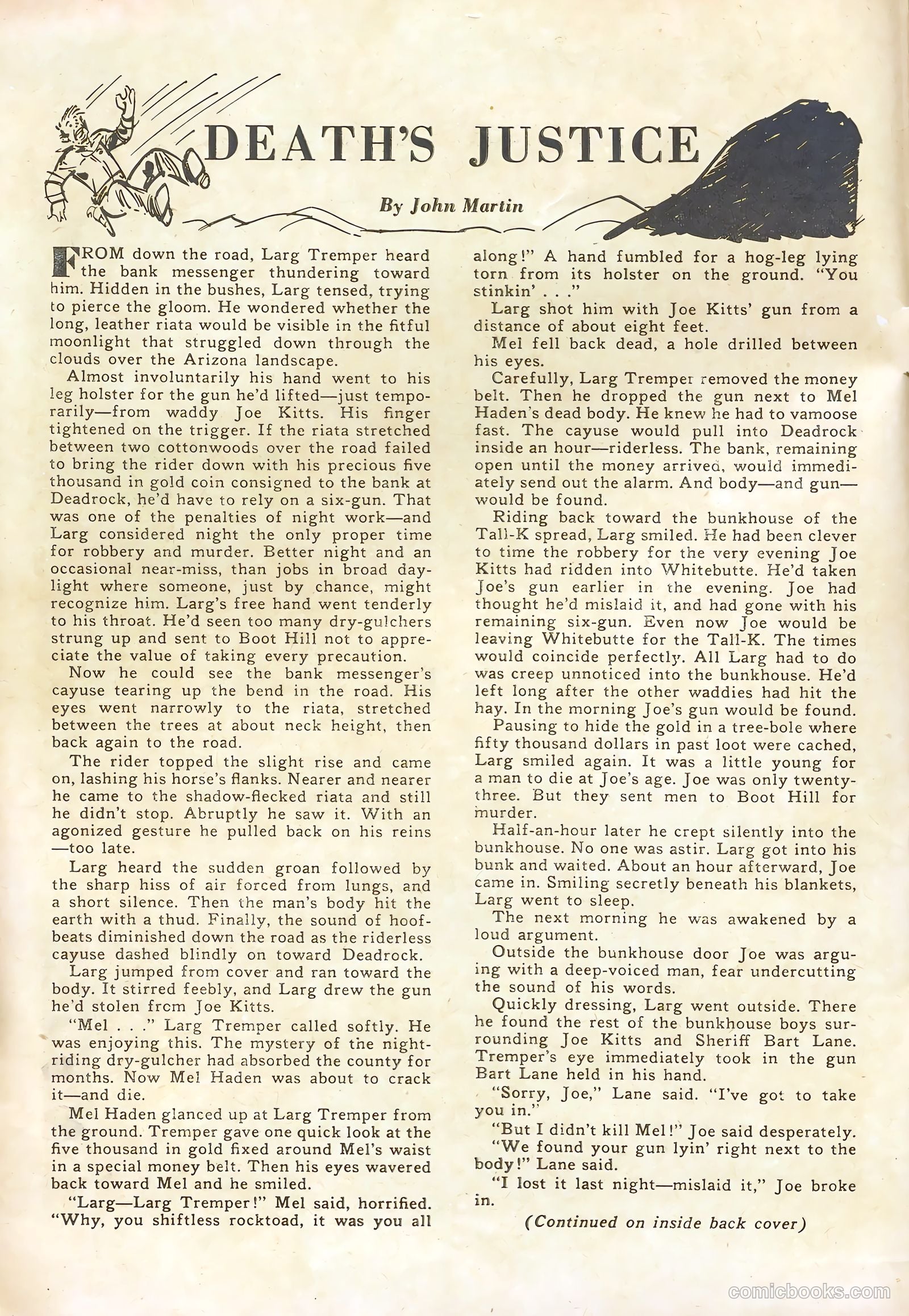 Rocky Lane Western #54 — page 2 of 36