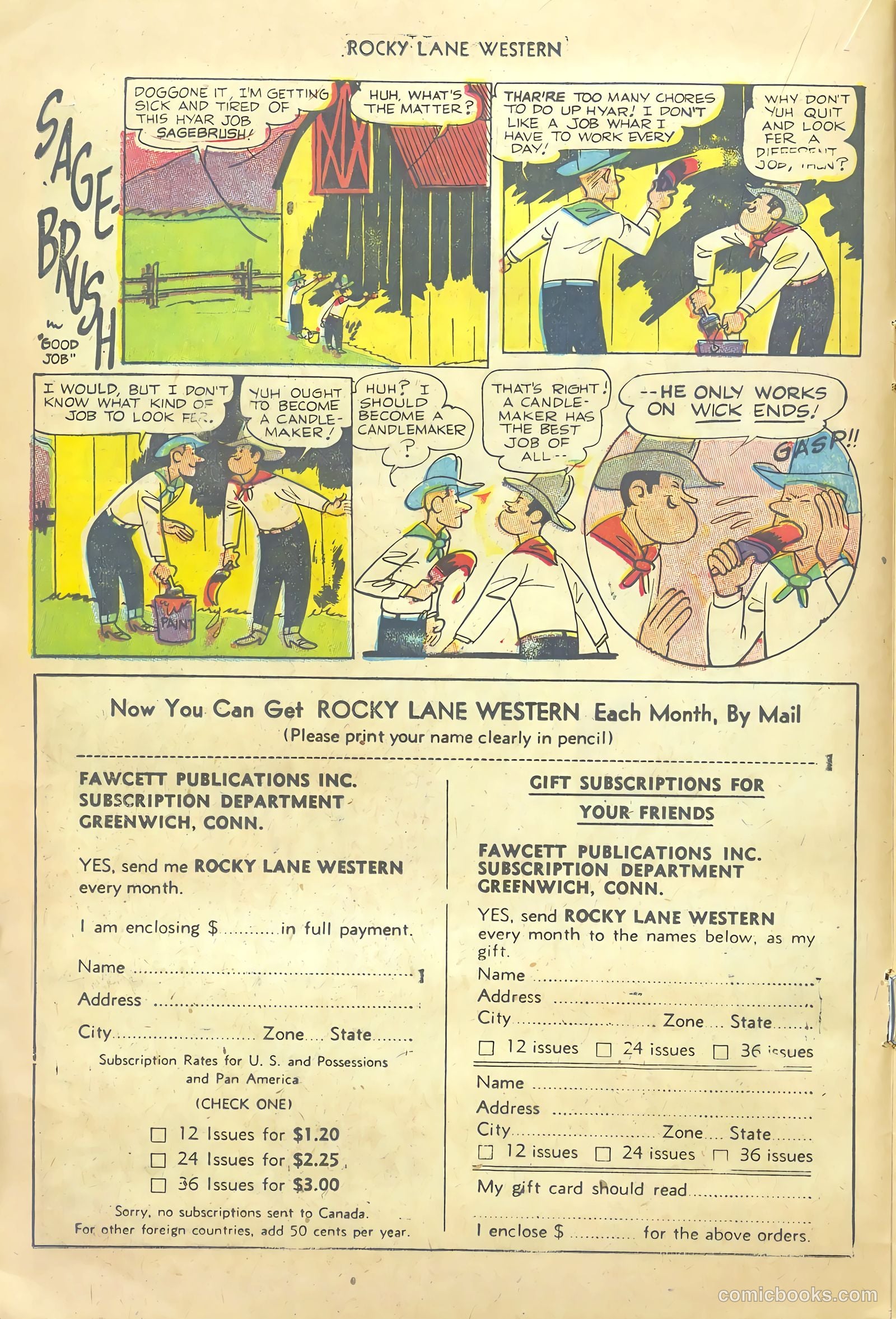 Rocky Lane Western #54 — page 16 of 36