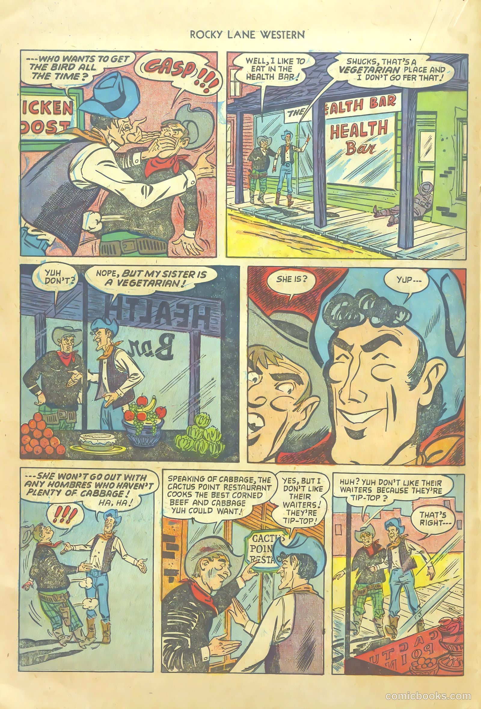 Rocky Lane Western #54 — page 18 of 36