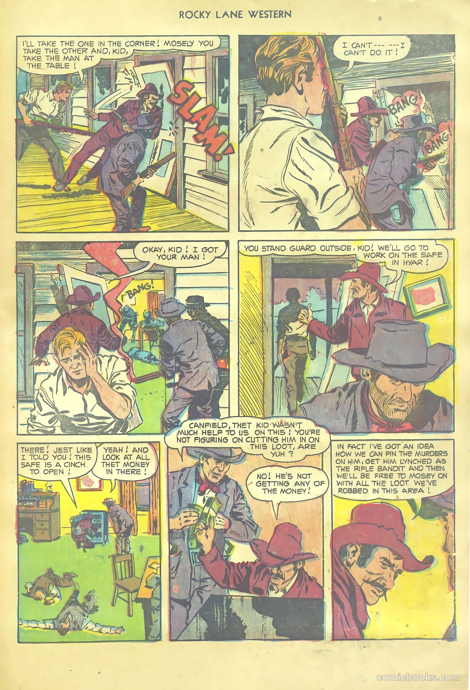 Rocky Lane Western #54 — page 29 of 36