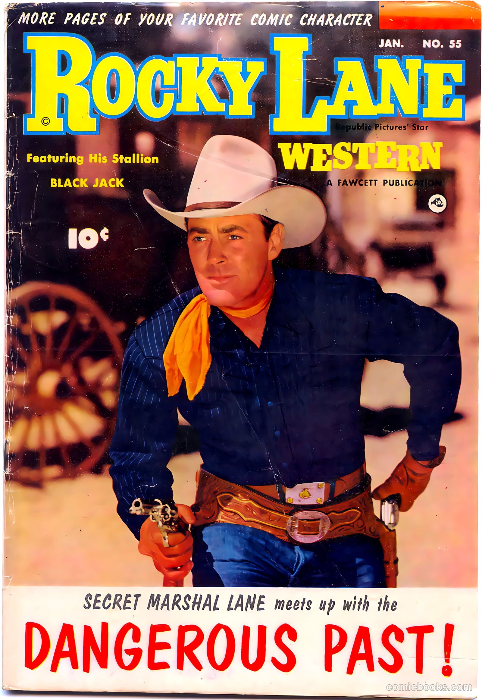 Rocky Lane Western #55 — page 1 of 36