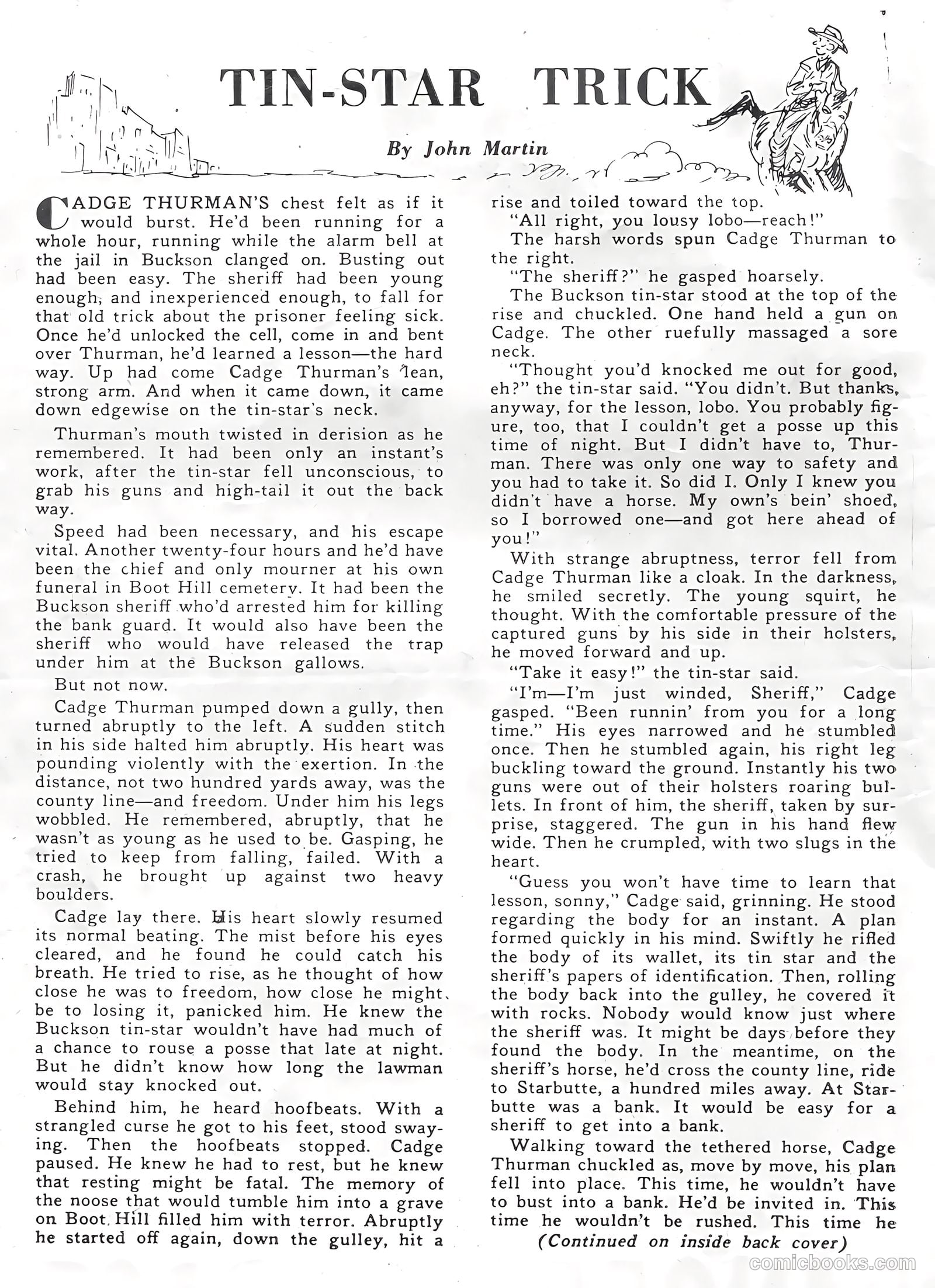 Rocky Lane Western #55 — page 2 of 36