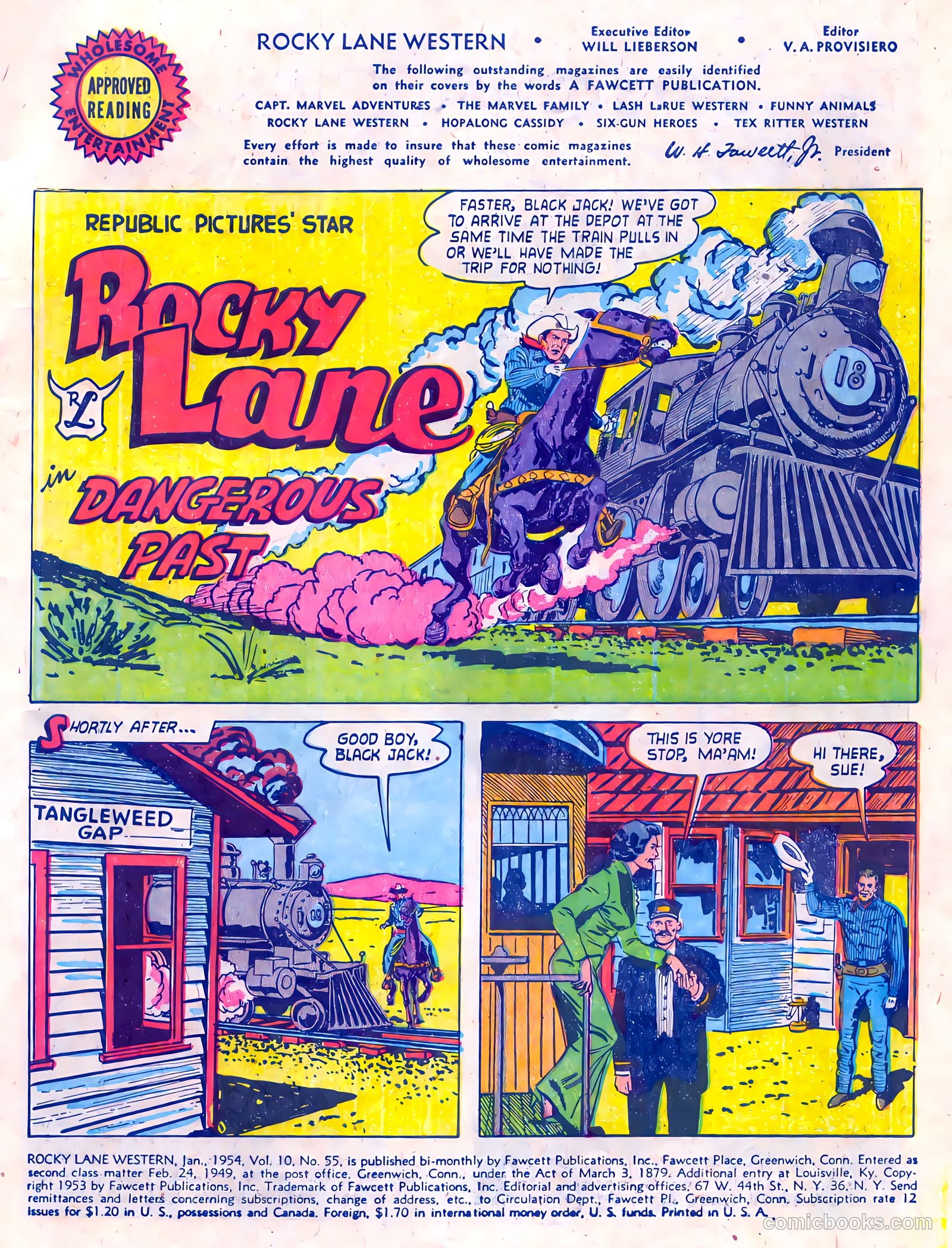 Rocky Lane Western #55 — page 3 of 36