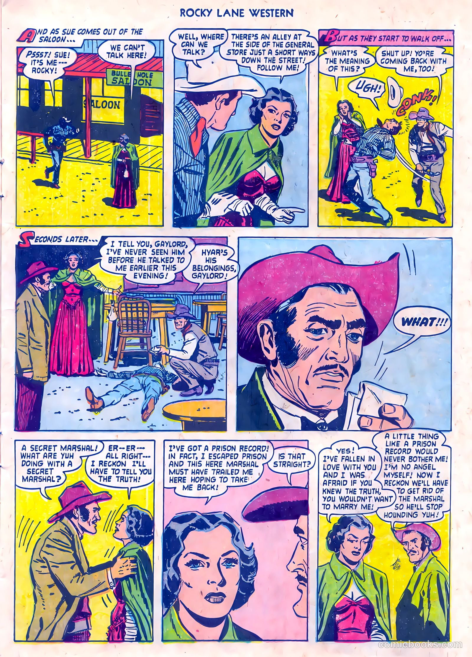 Rocky Lane Western #55 — page 11 of 36