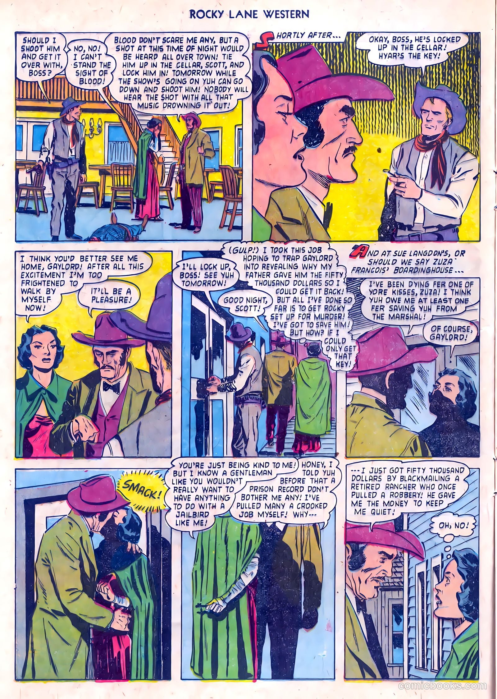 Rocky Lane Western #55 — page 12 of 36