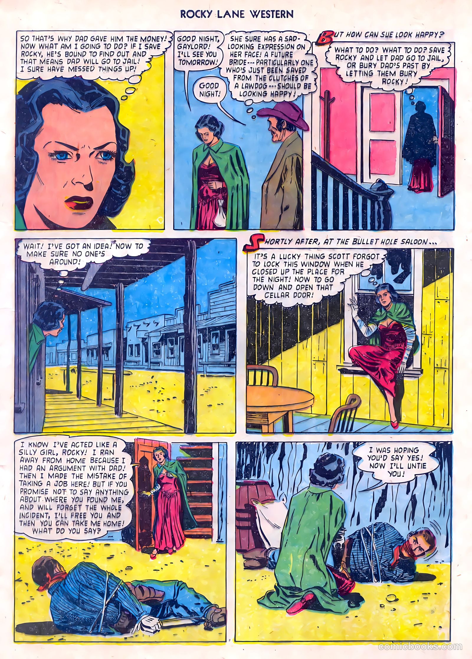 Rocky Lane Western #55 — page 13 of 36
