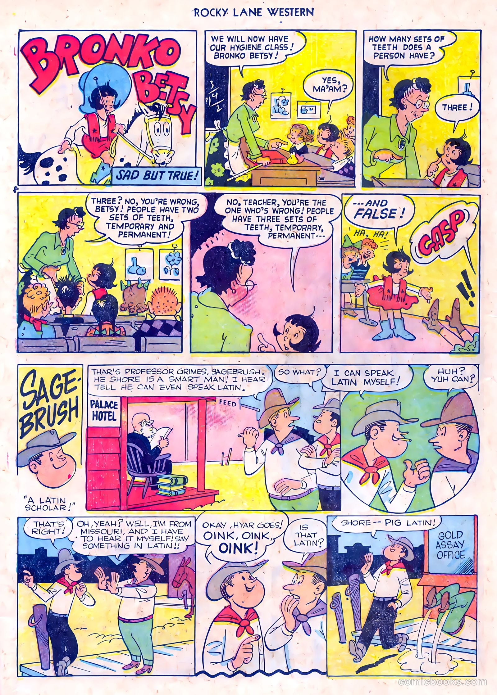 Rocky Lane Western #55 — page 22 of 36