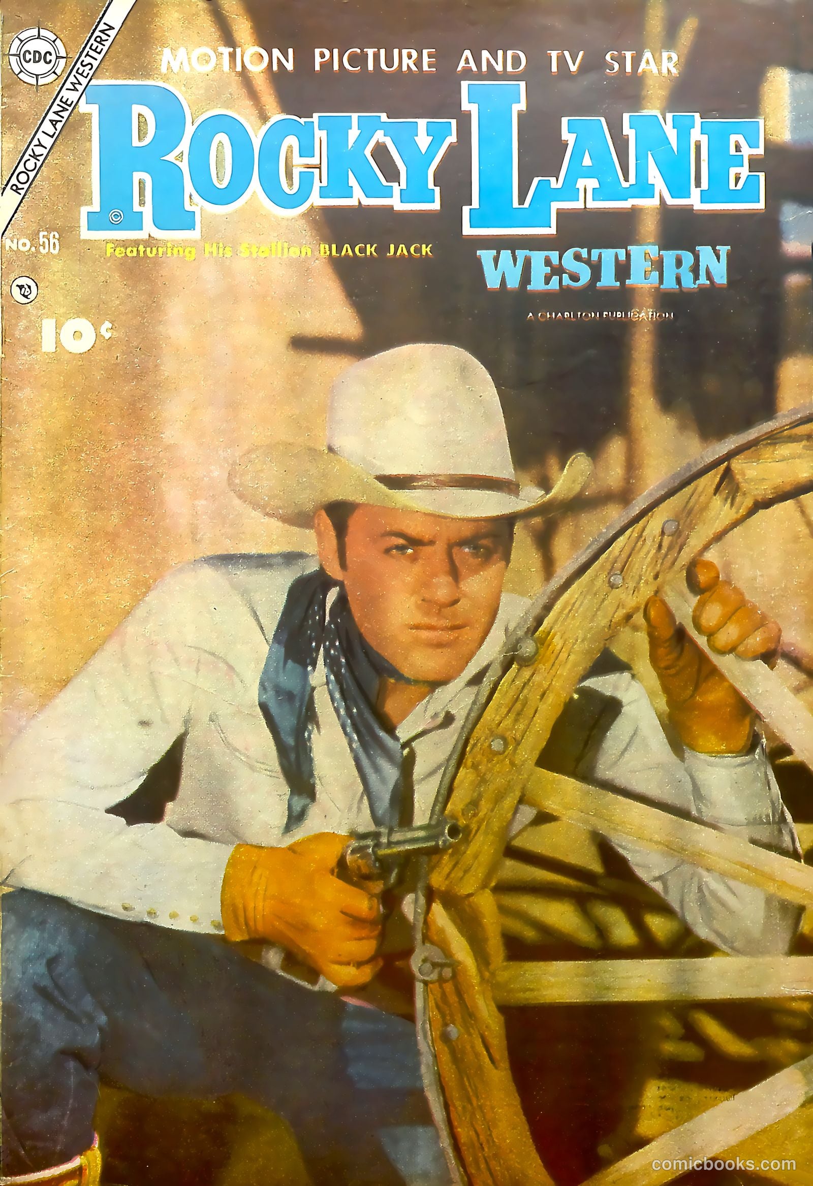 Rocky Lane Western #56 — page 1 of 36