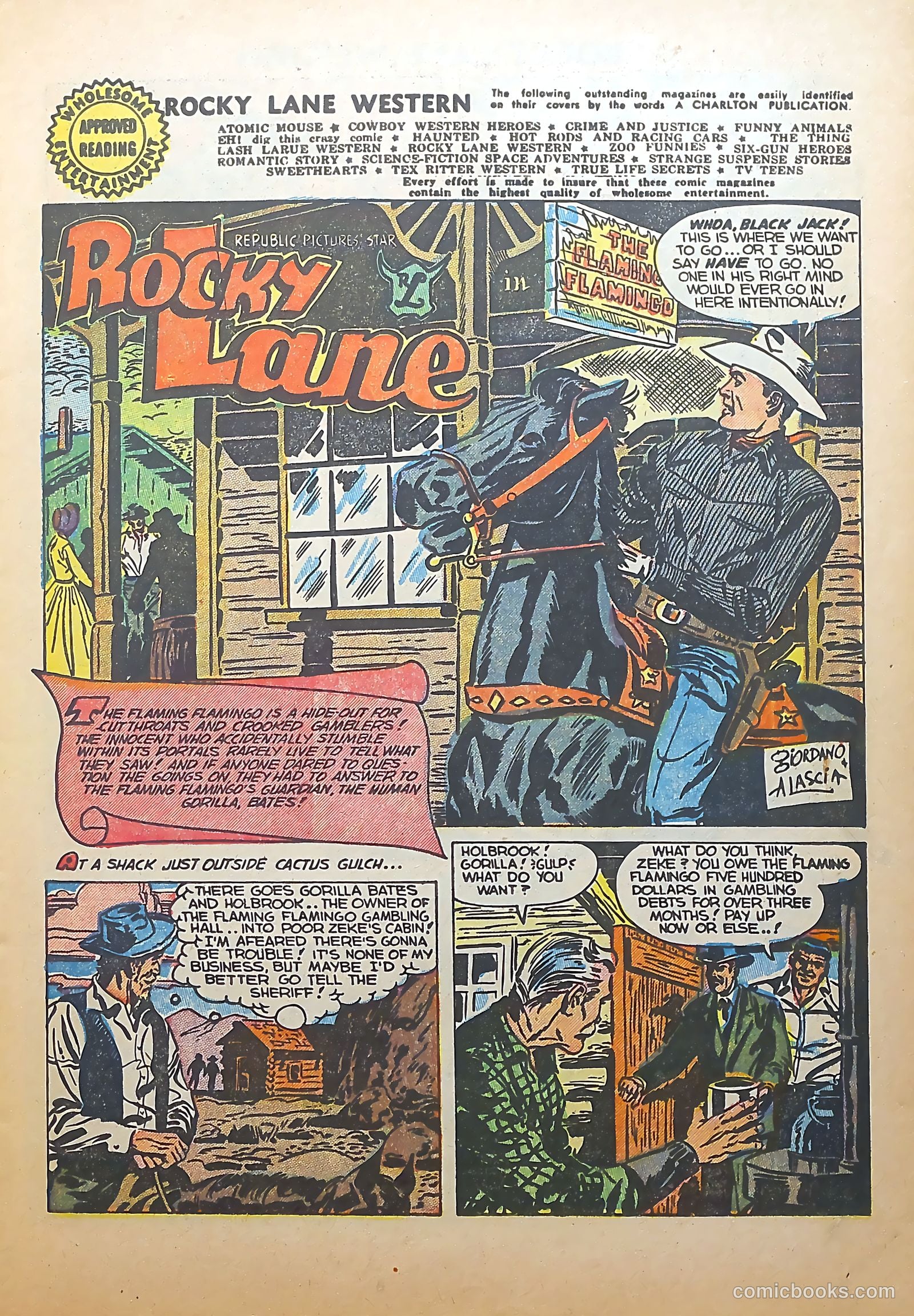 Rocky Lane Western #56 — page 3 of 36