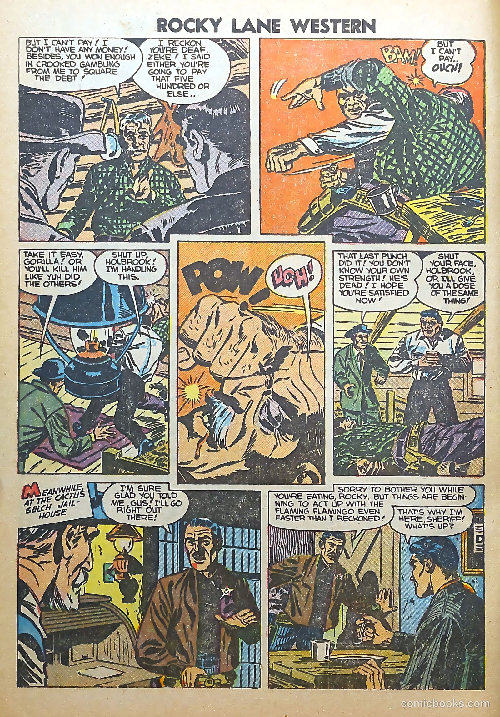Rocky Lane Western #56 — page 4 of 36
