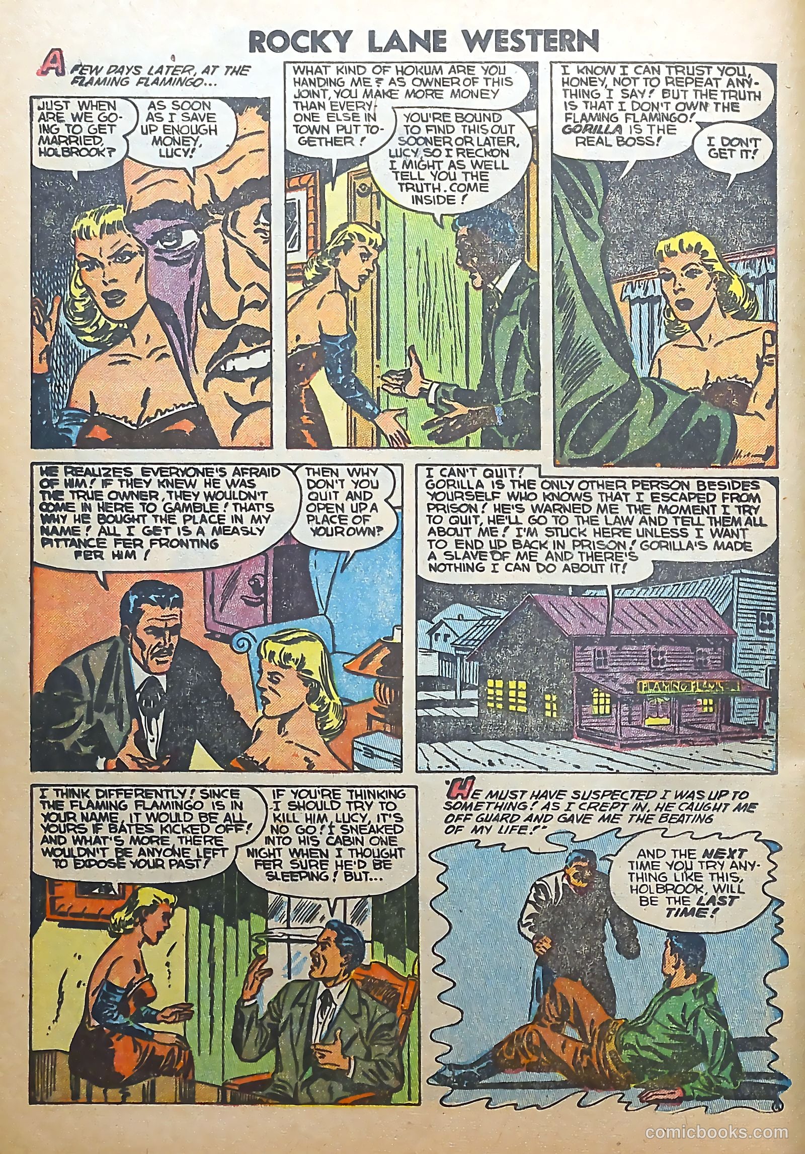 Rocky Lane Western #56 — page 8 of 36