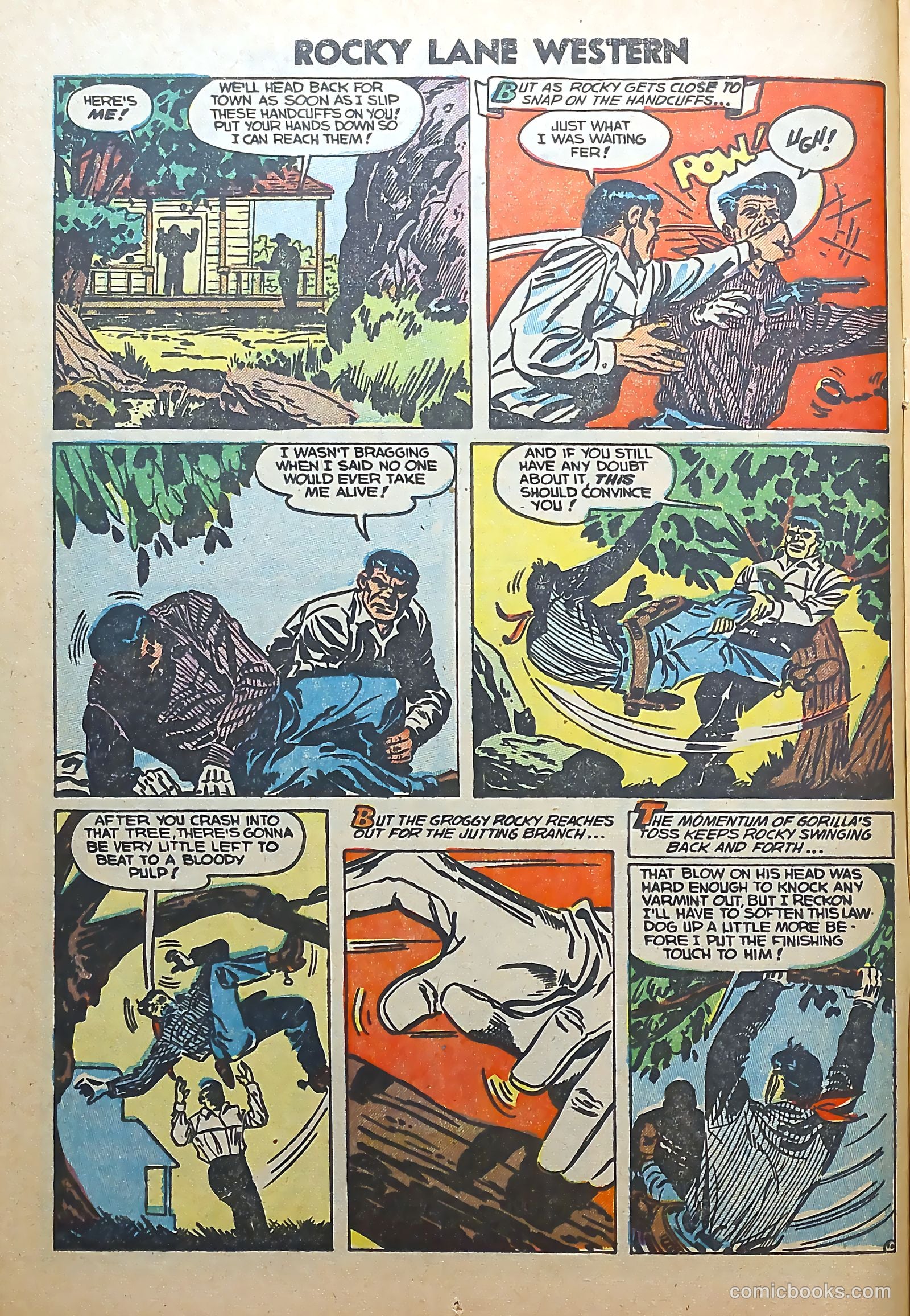 Rocky Lane Western #56 — page 12 of 36