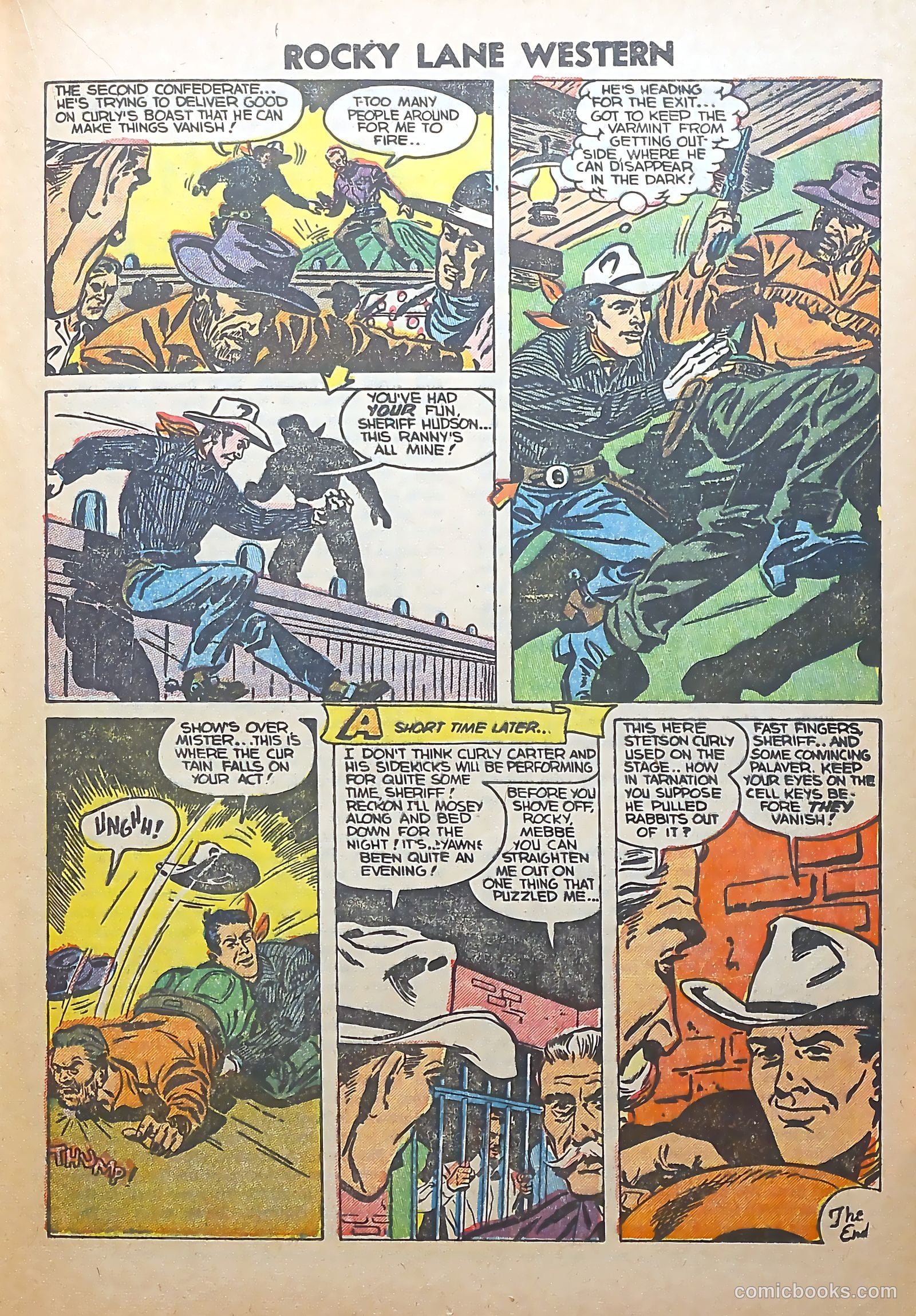 Rocky Lane Western #56 — page 17 of 36