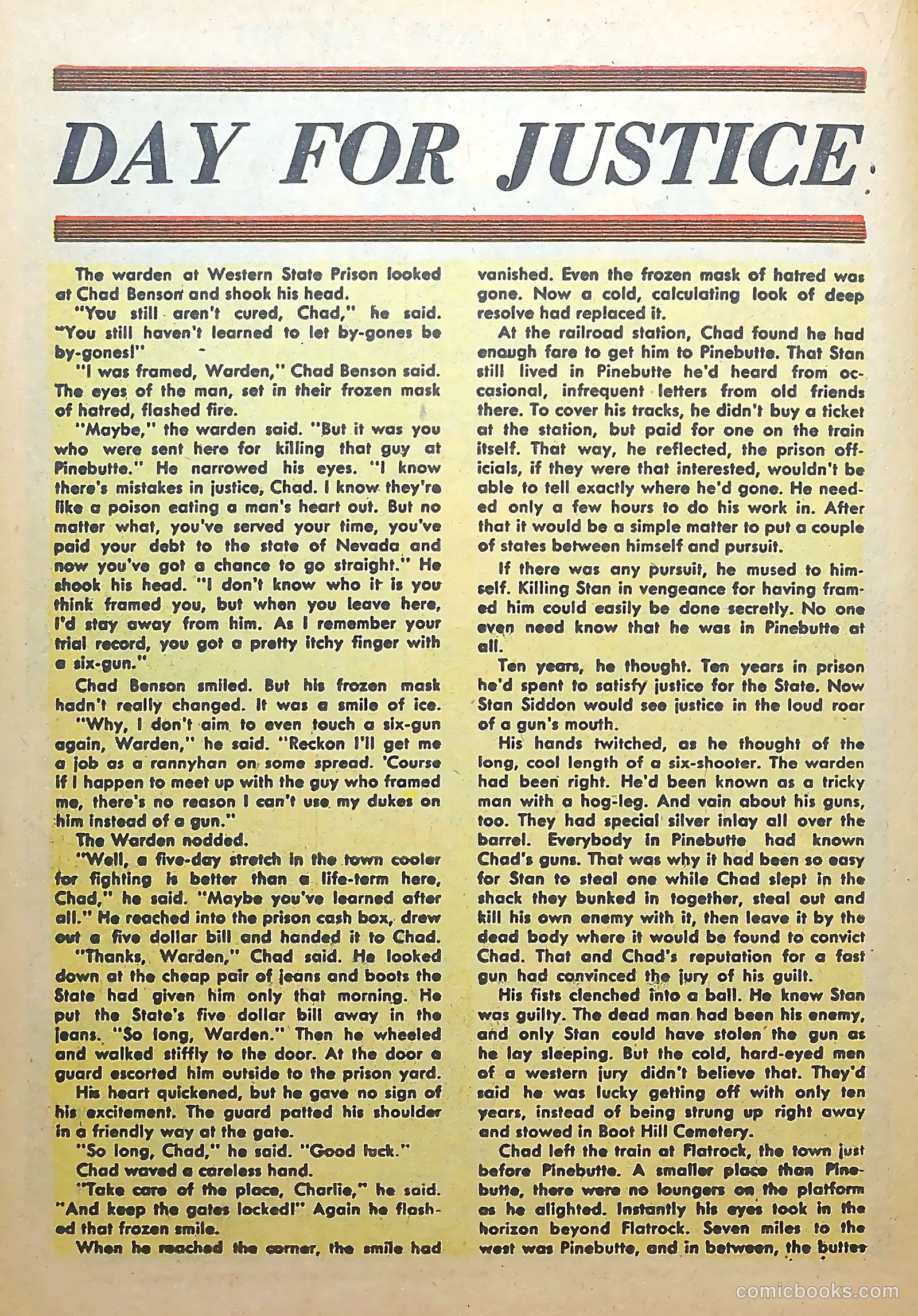Rocky Lane Western #56 — page 18 of 36