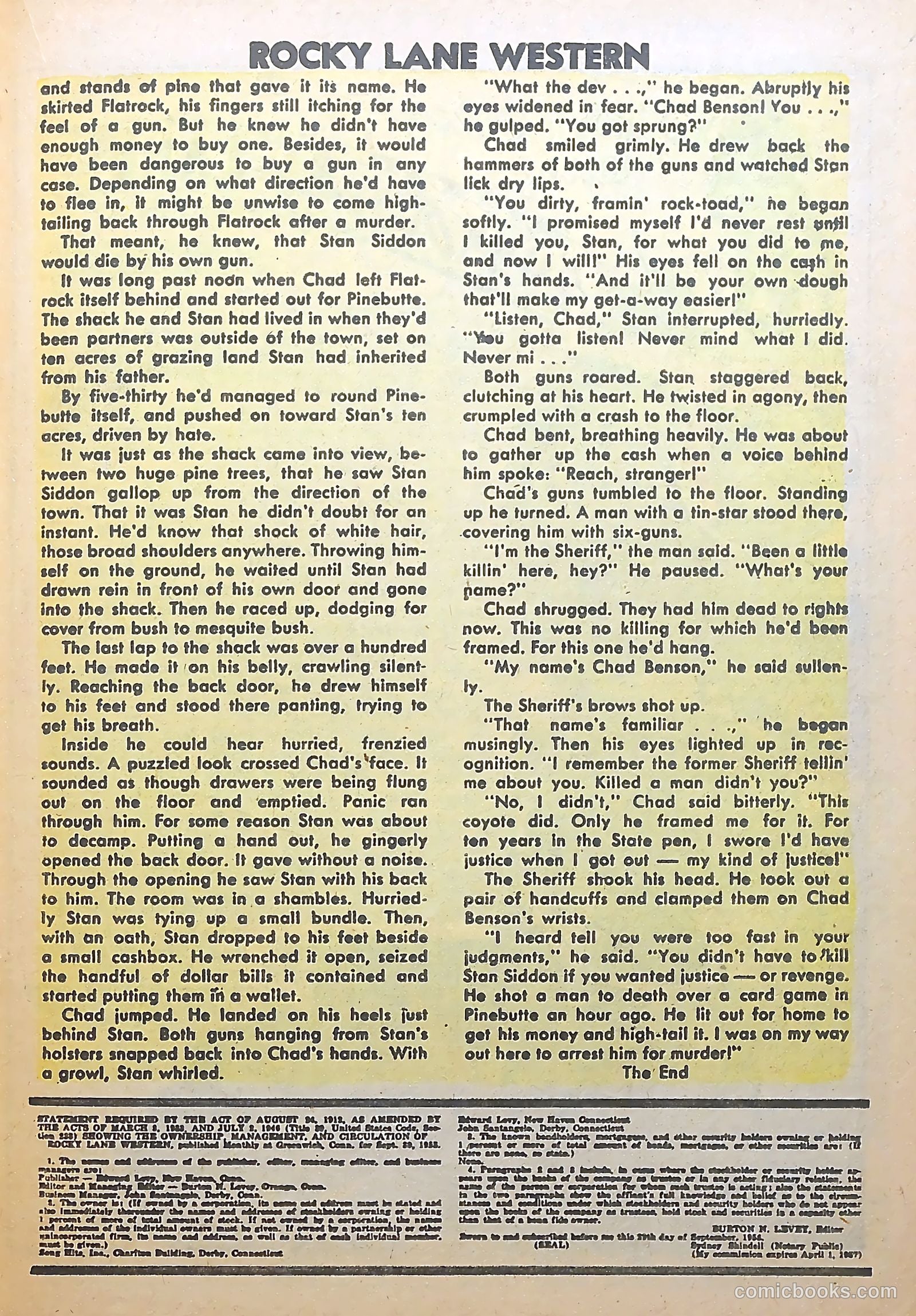 Rocky Lane Western #56 — page 19 of 36