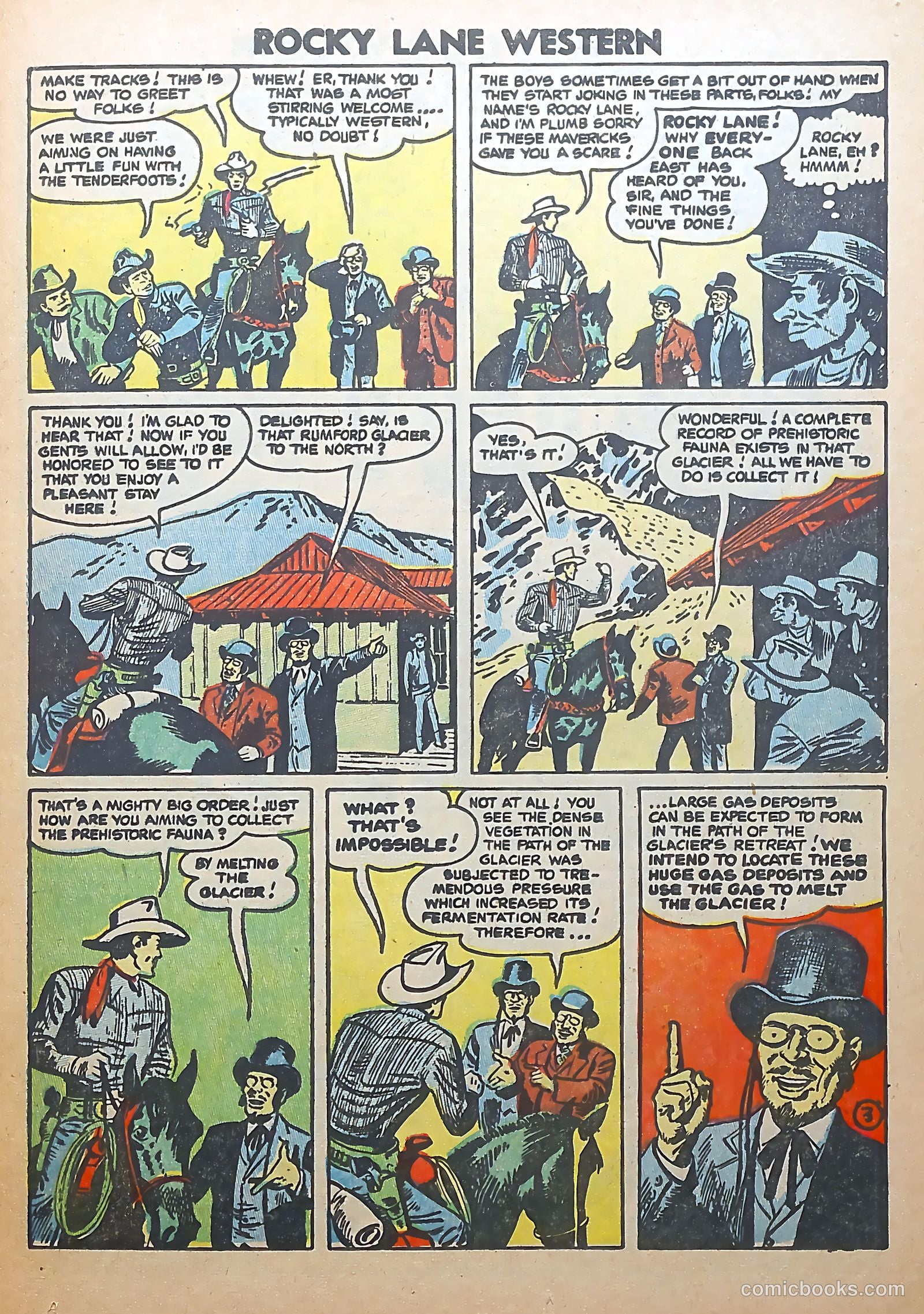 Rocky Lane Western #56 — page 25 of 36