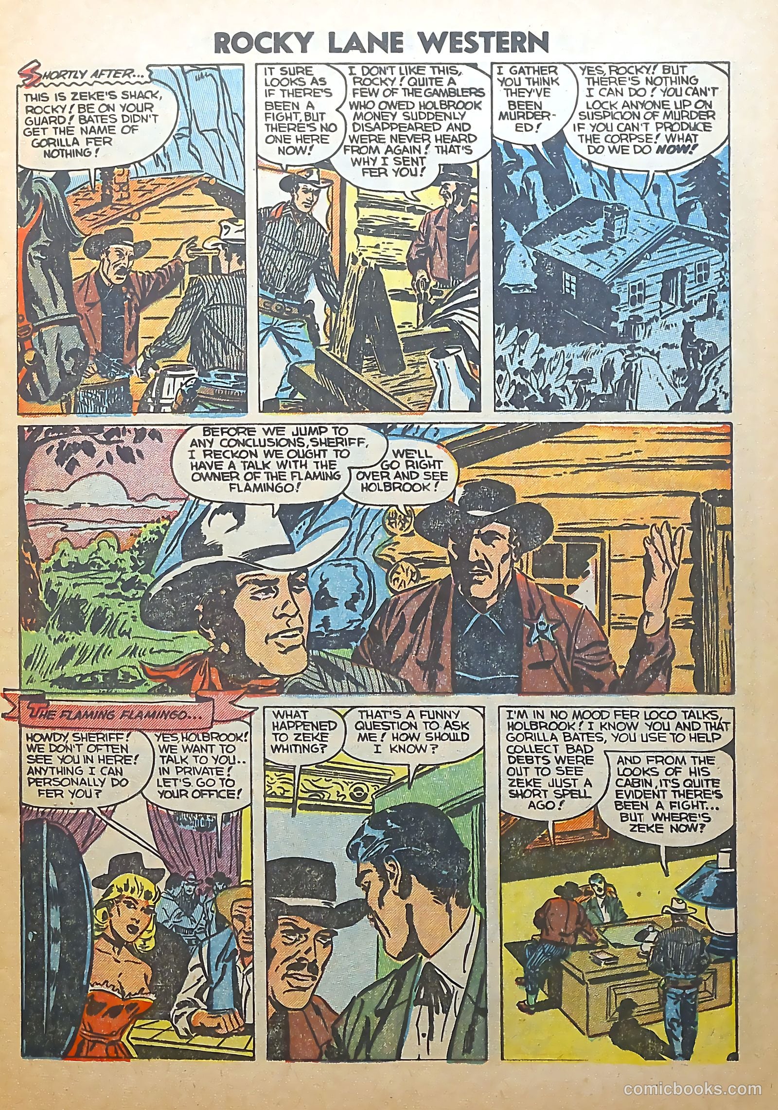 Rocky Lane Western #56 — page 5 of 36
