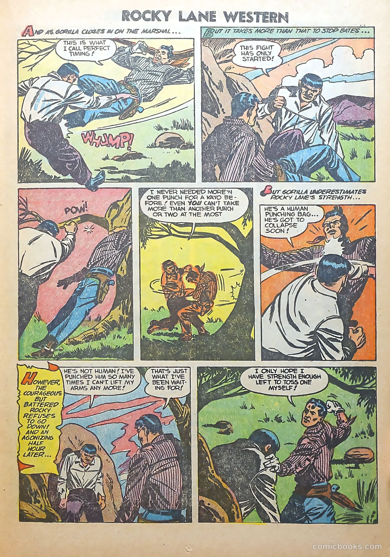 Rocky Lane Western #56 — page 13 of 36