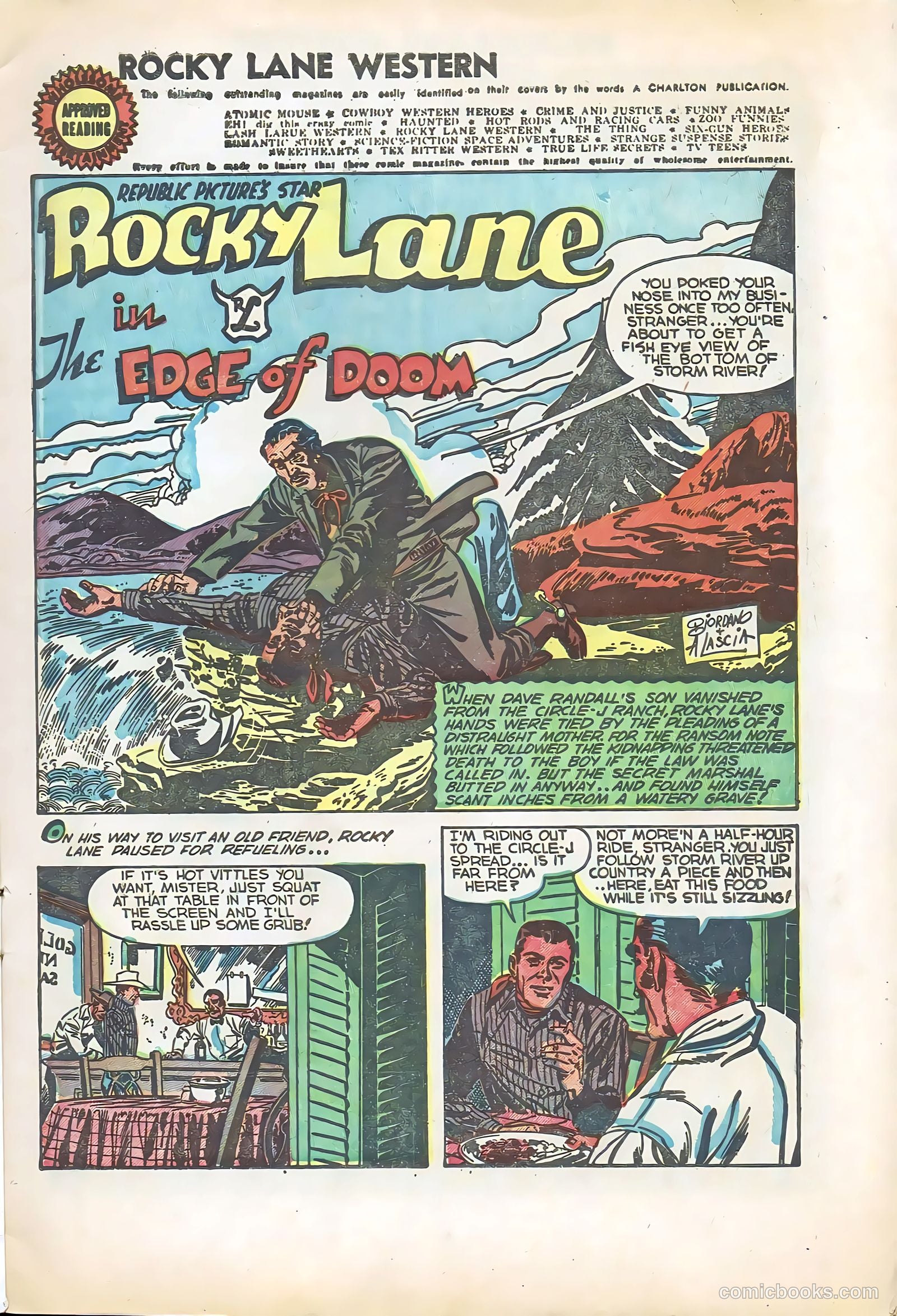 Rocky Lane Western #57 — page 3 of 36