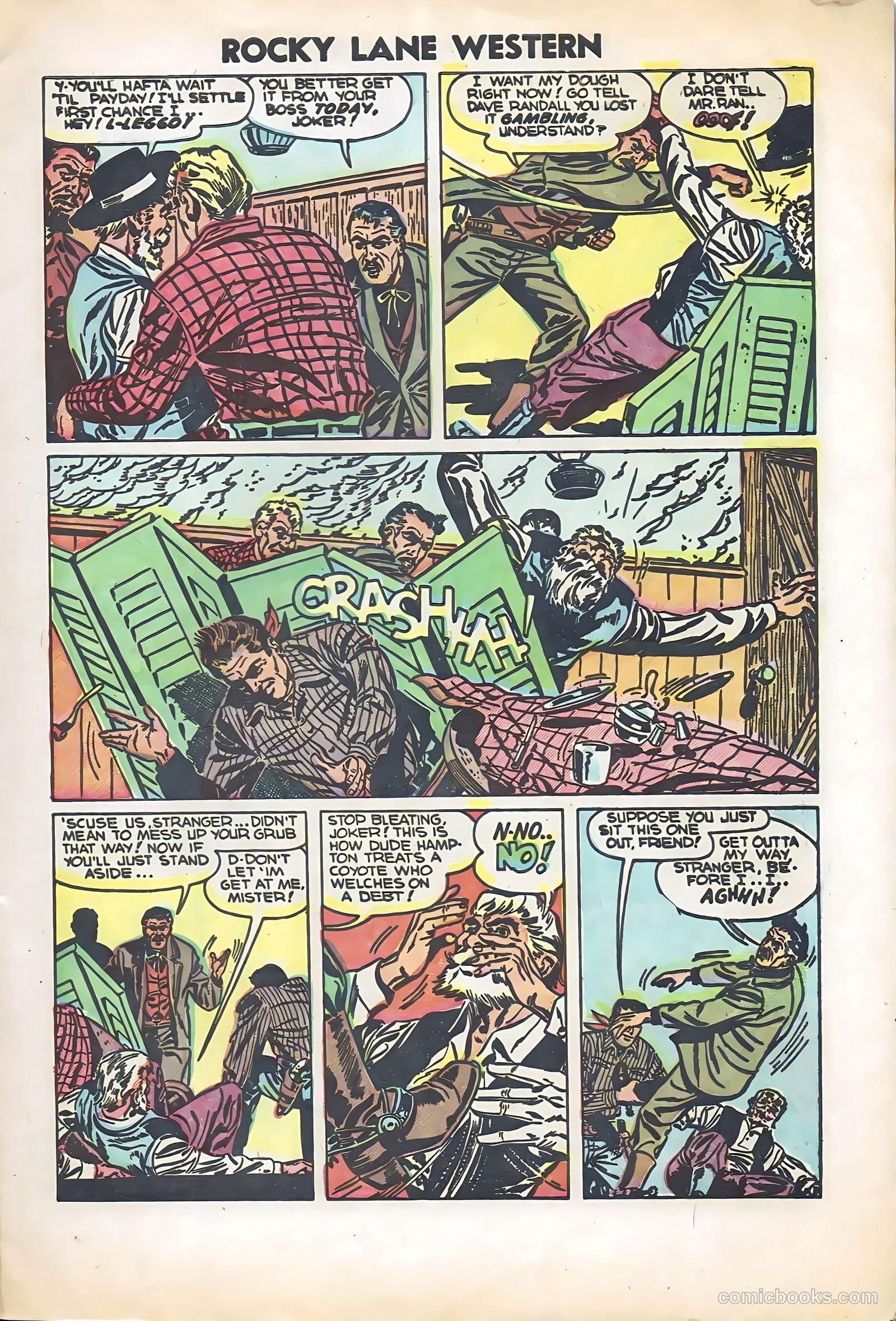 Rocky Lane Western #57 — page 5 of 36