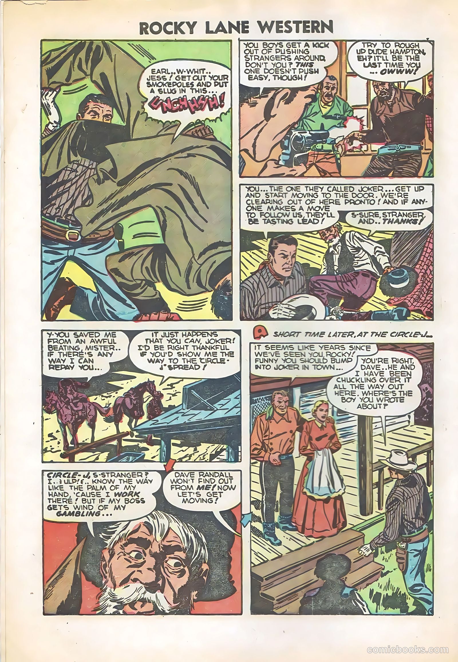 Rocky Lane Western #57 — page 6 of 36