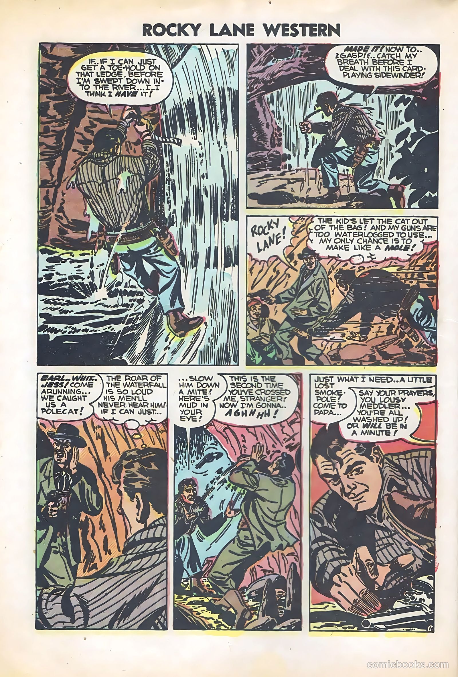 Rocky Lane Western #57 — page 12 of 36