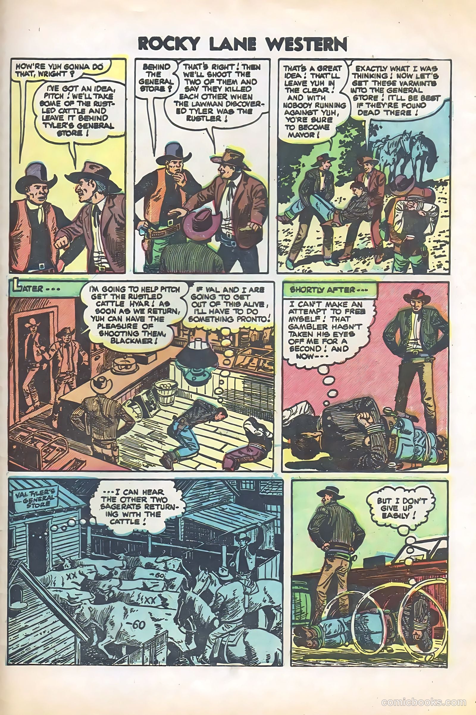 Rocky Lane Western #57 — page 29 of 36