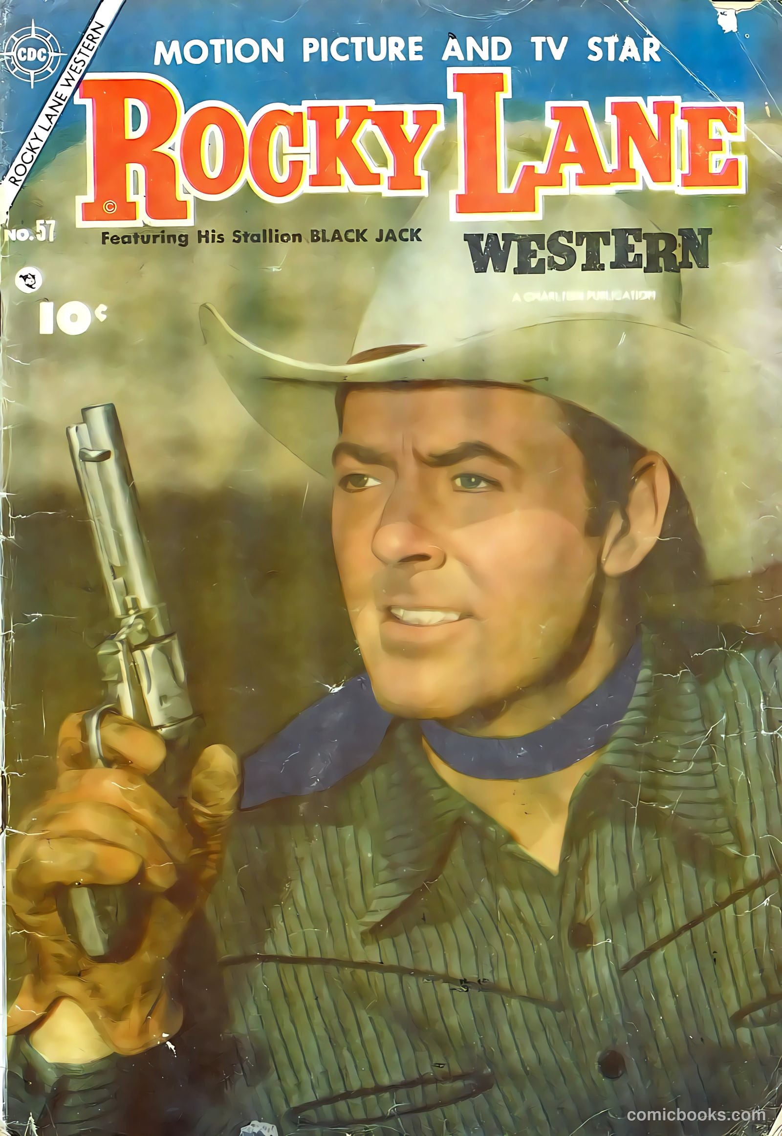 Rocky Lane Western #57 — page 1 of 36