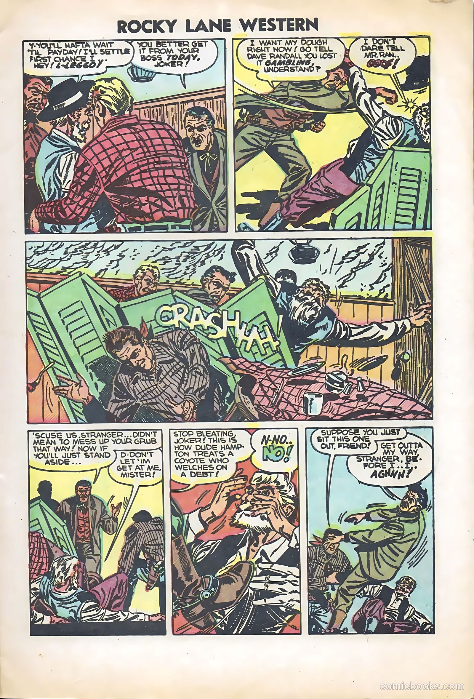 Rocky Lane Western #57 — page 5 of 36