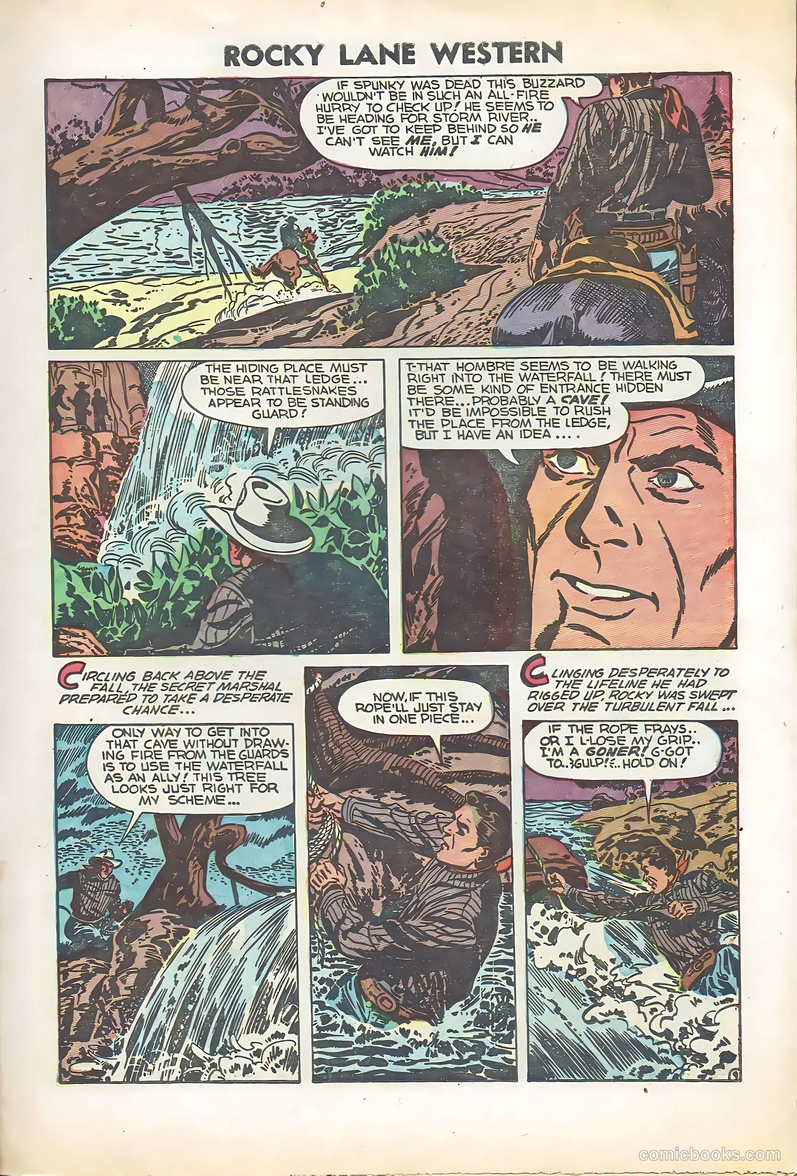 Rocky Lane Western #57 — page 11 of 36
