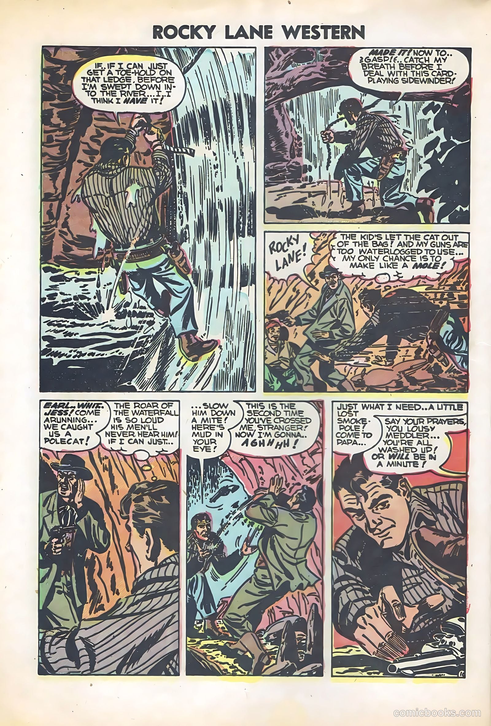 Rocky Lane Western #57 — page 12 of 36