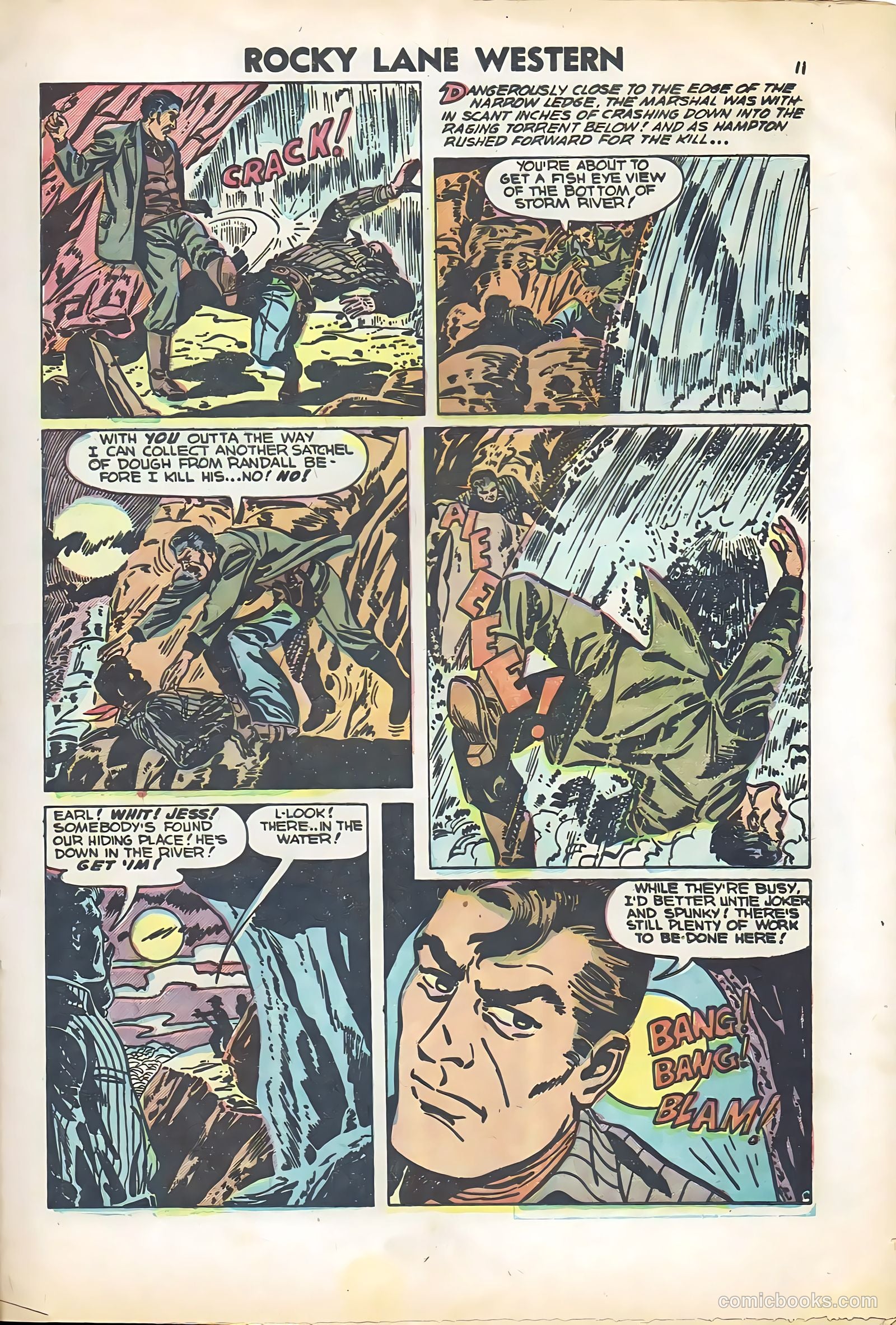 Rocky Lane Western #57 — page 13 of 36