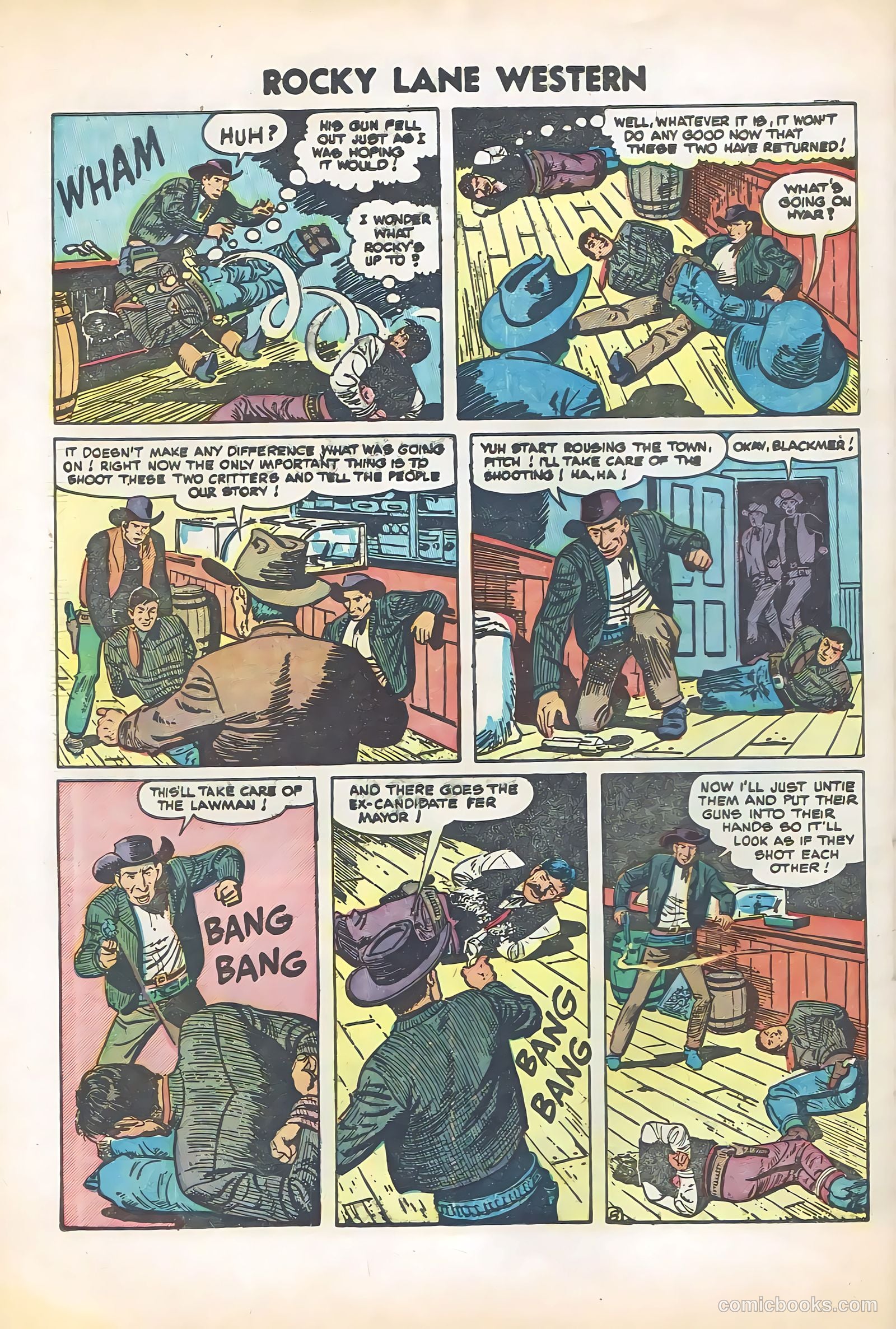 Rocky Lane Western #57 — page 30 of 36