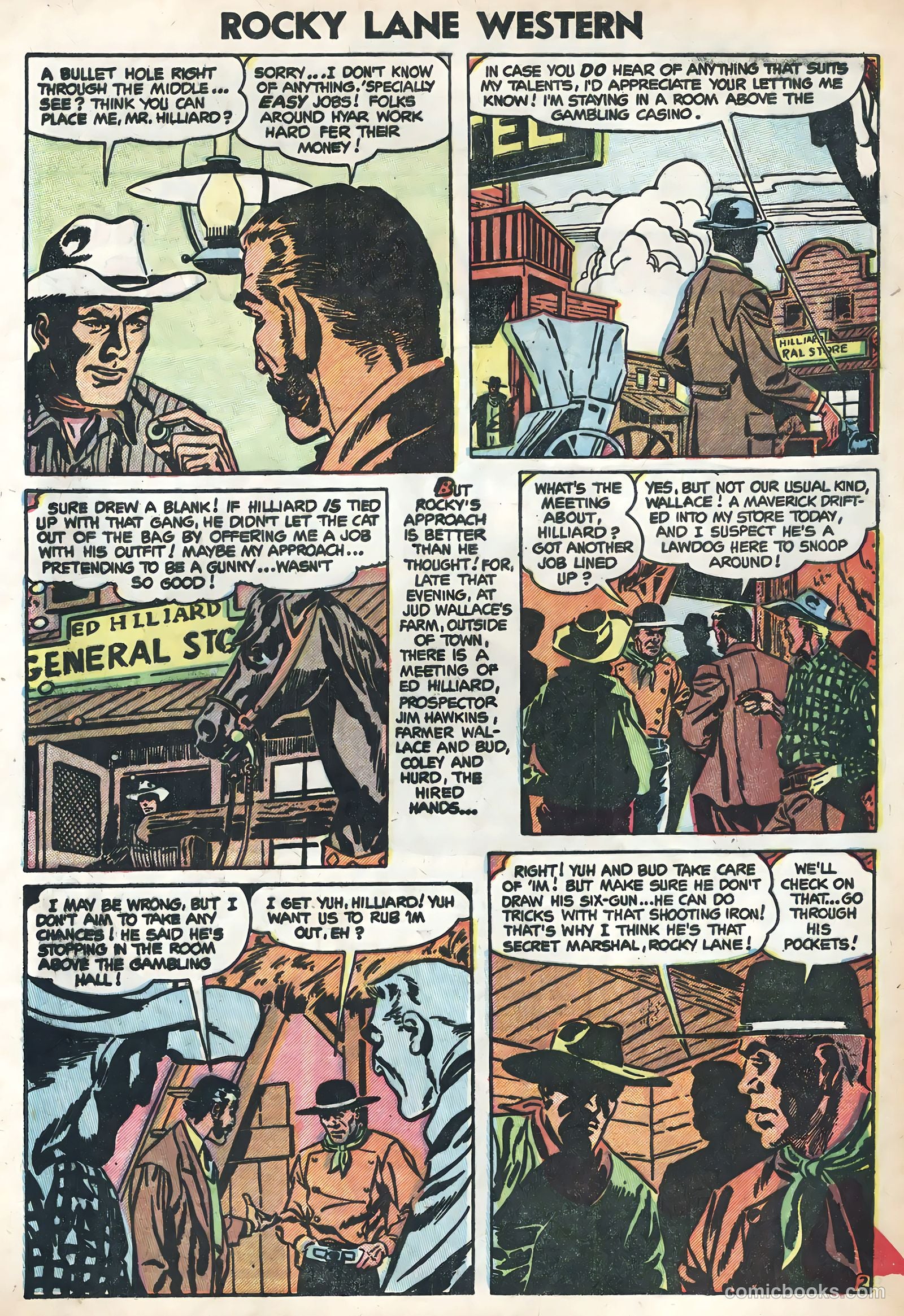 Rocky Lane Western #58 — page 4 of 36