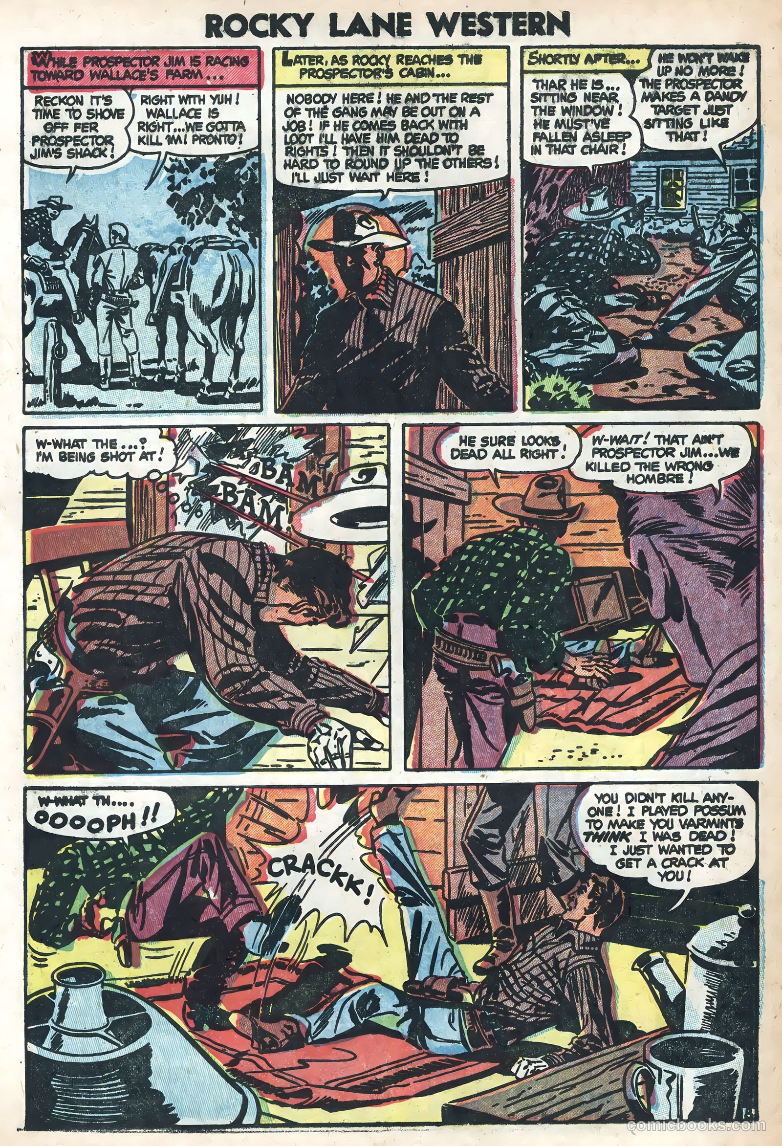 Rocky Lane Western #58 — page 10 of 36