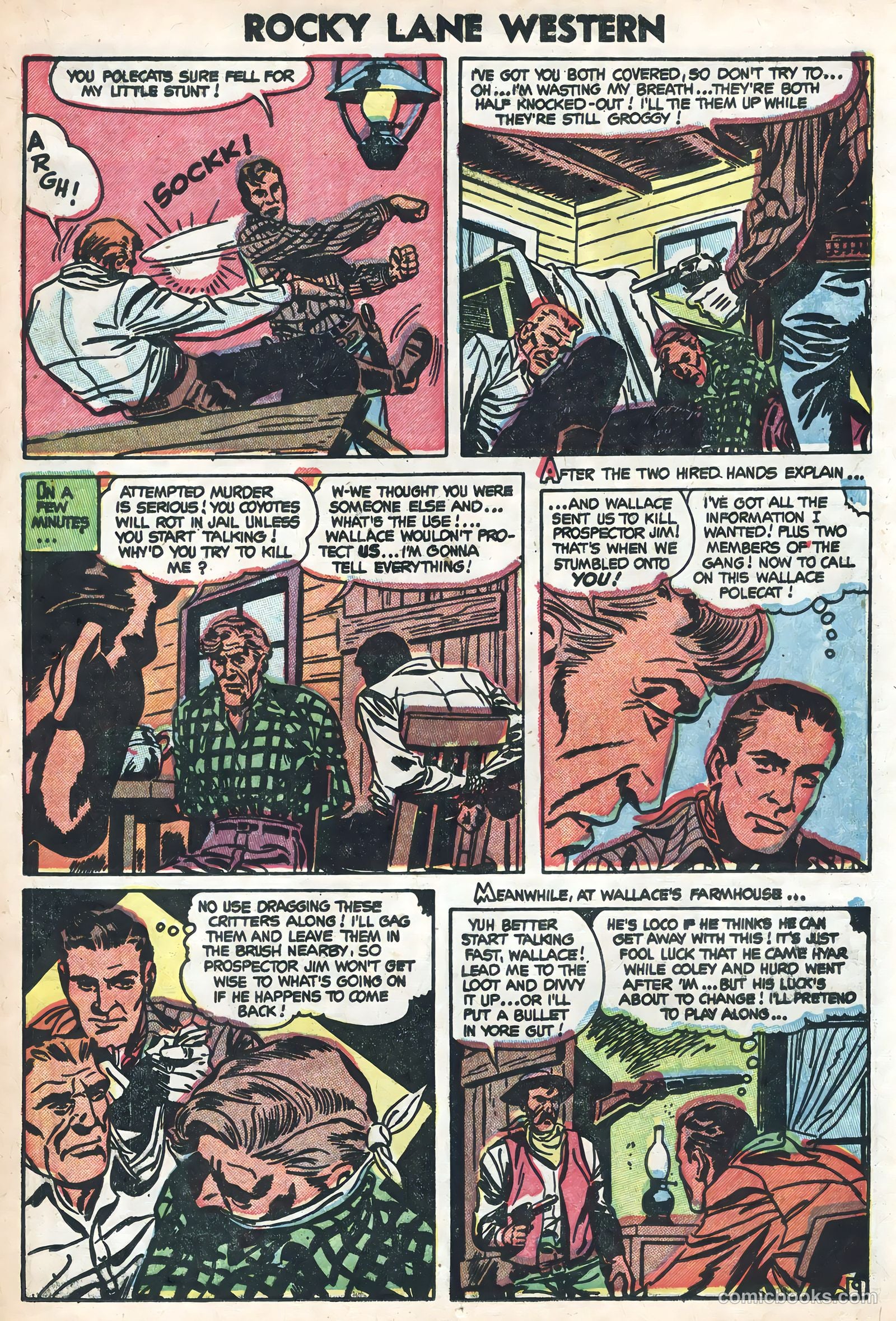 Rocky Lane Western #58 — page 11 of 36