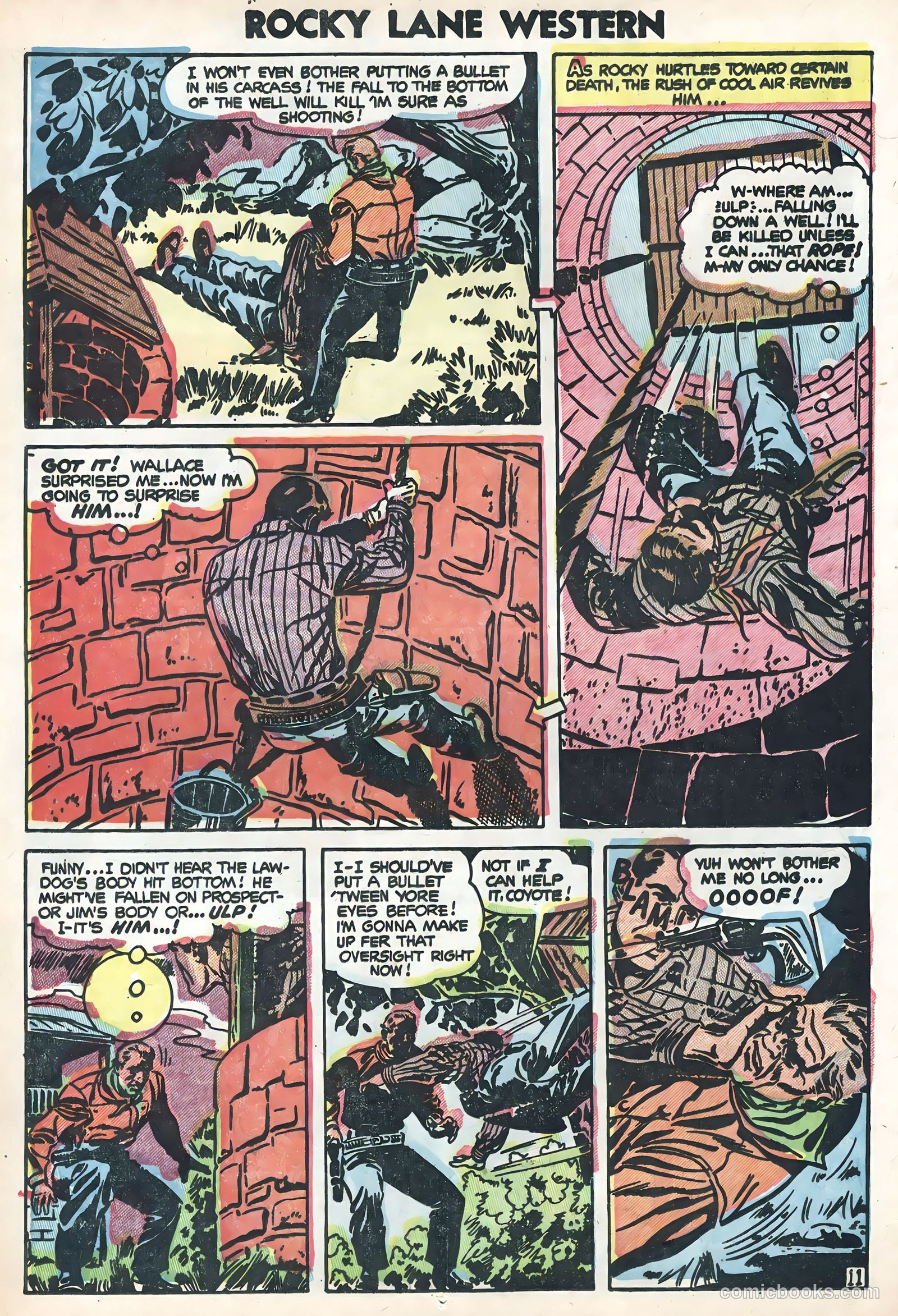 Rocky Lane Western #58 — page 13 of 36