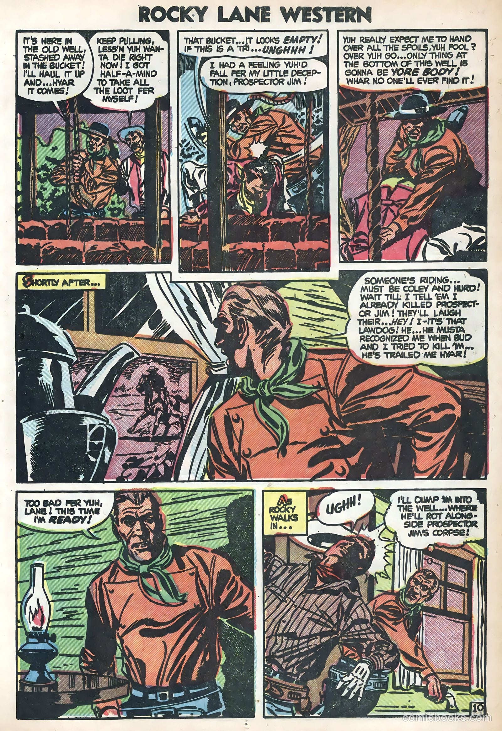 Rocky Lane Western #58 — page 12 of 36