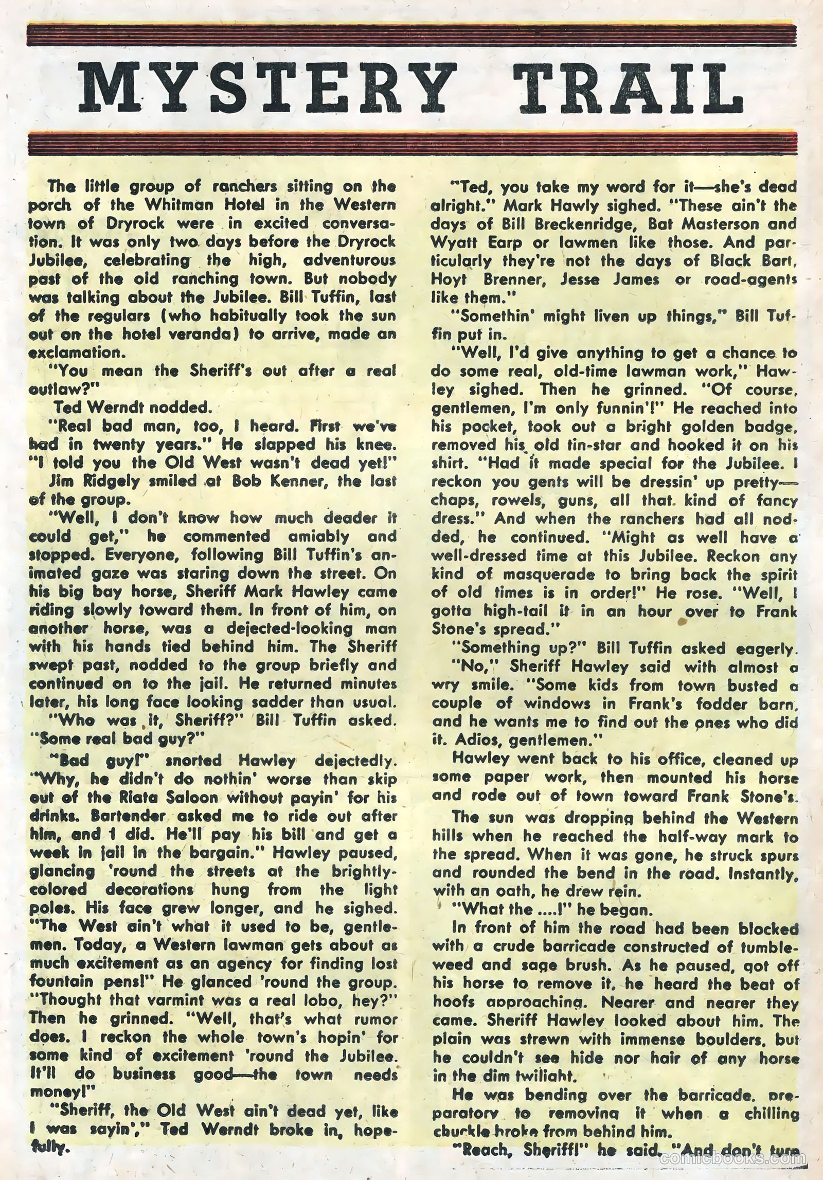 Rocky Lane Western #58 — page 18 of 36