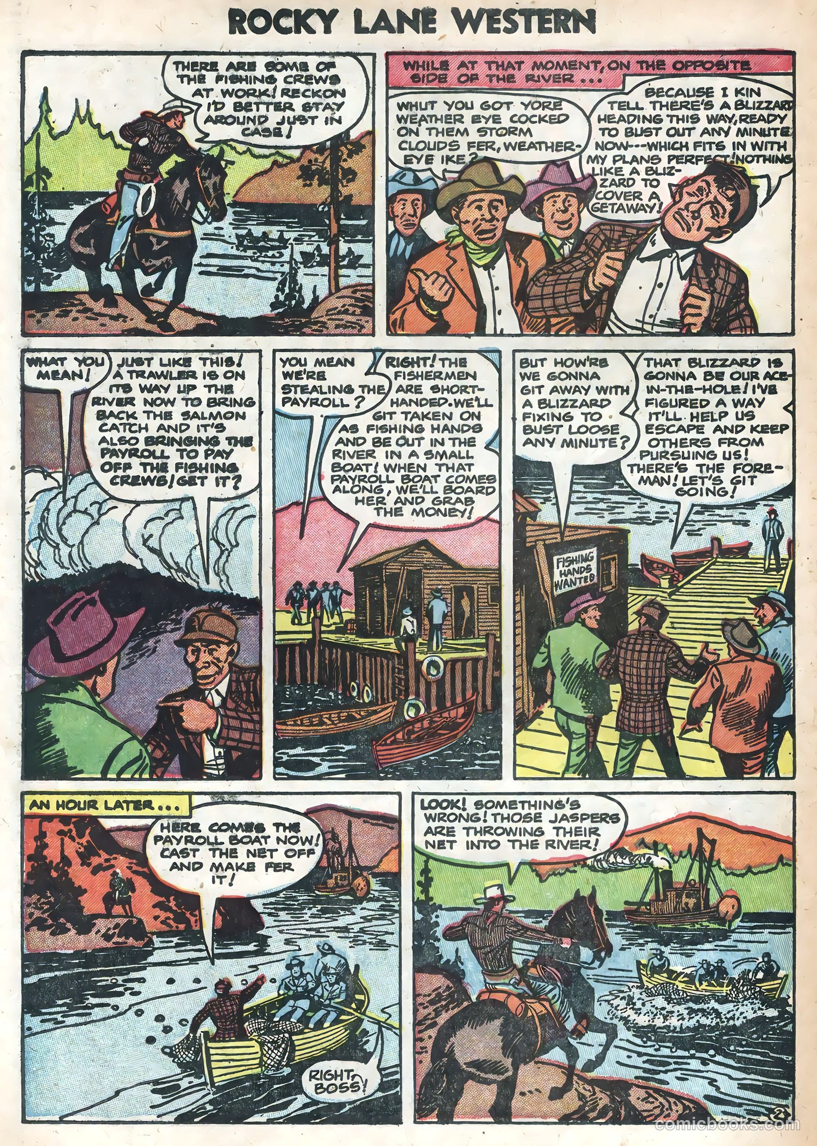 Rocky Lane Western #58 — page 26 of 36