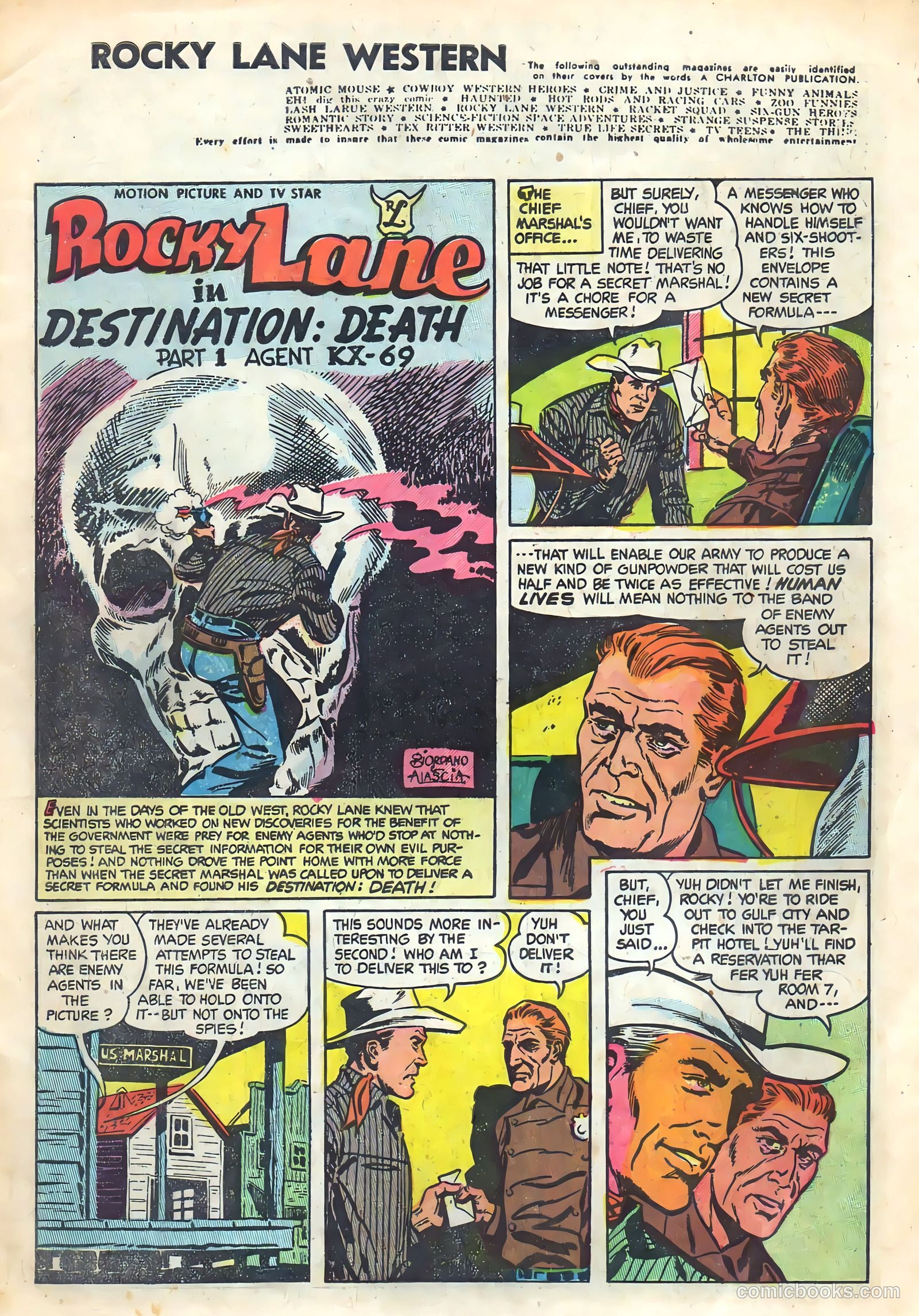Rocky Lane Western #59 — page 3 of 36