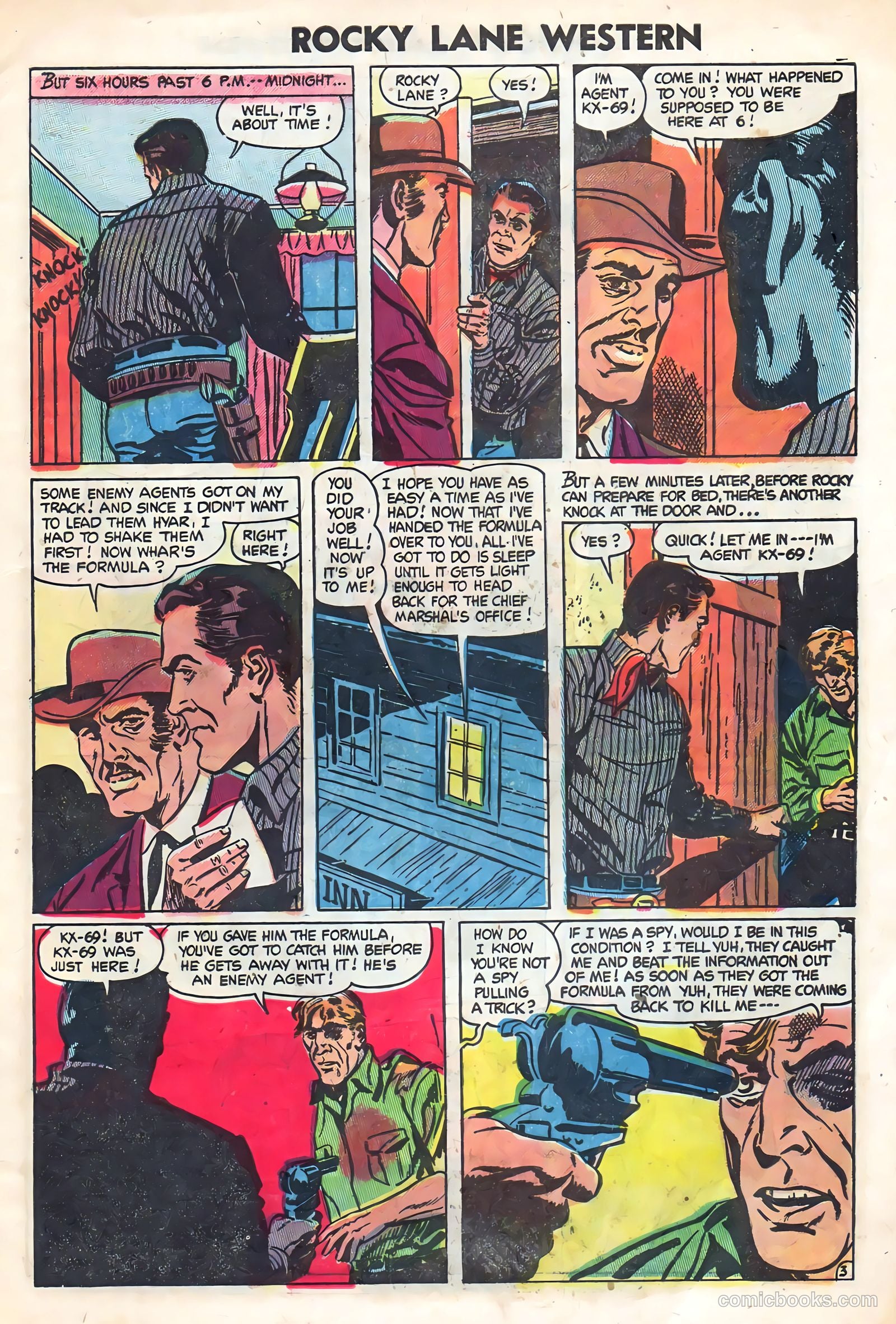 Rocky Lane Western #59 — page 5 of 36