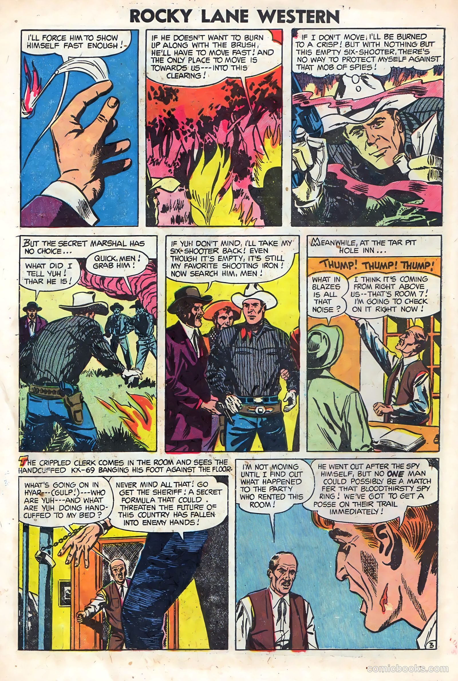 Rocky Lane Western #59 — page 10 of 36